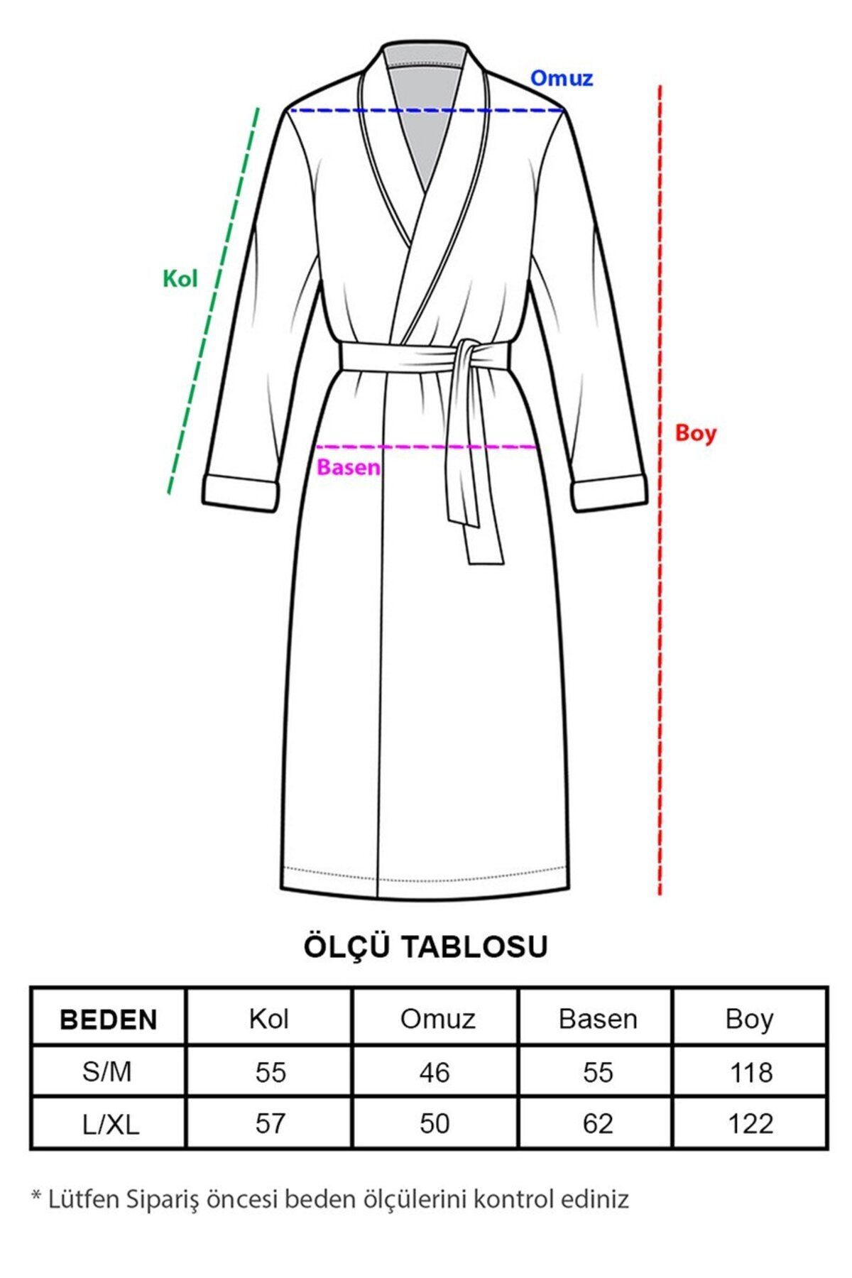 Unisex Karya Peştemal Bornoz Mint