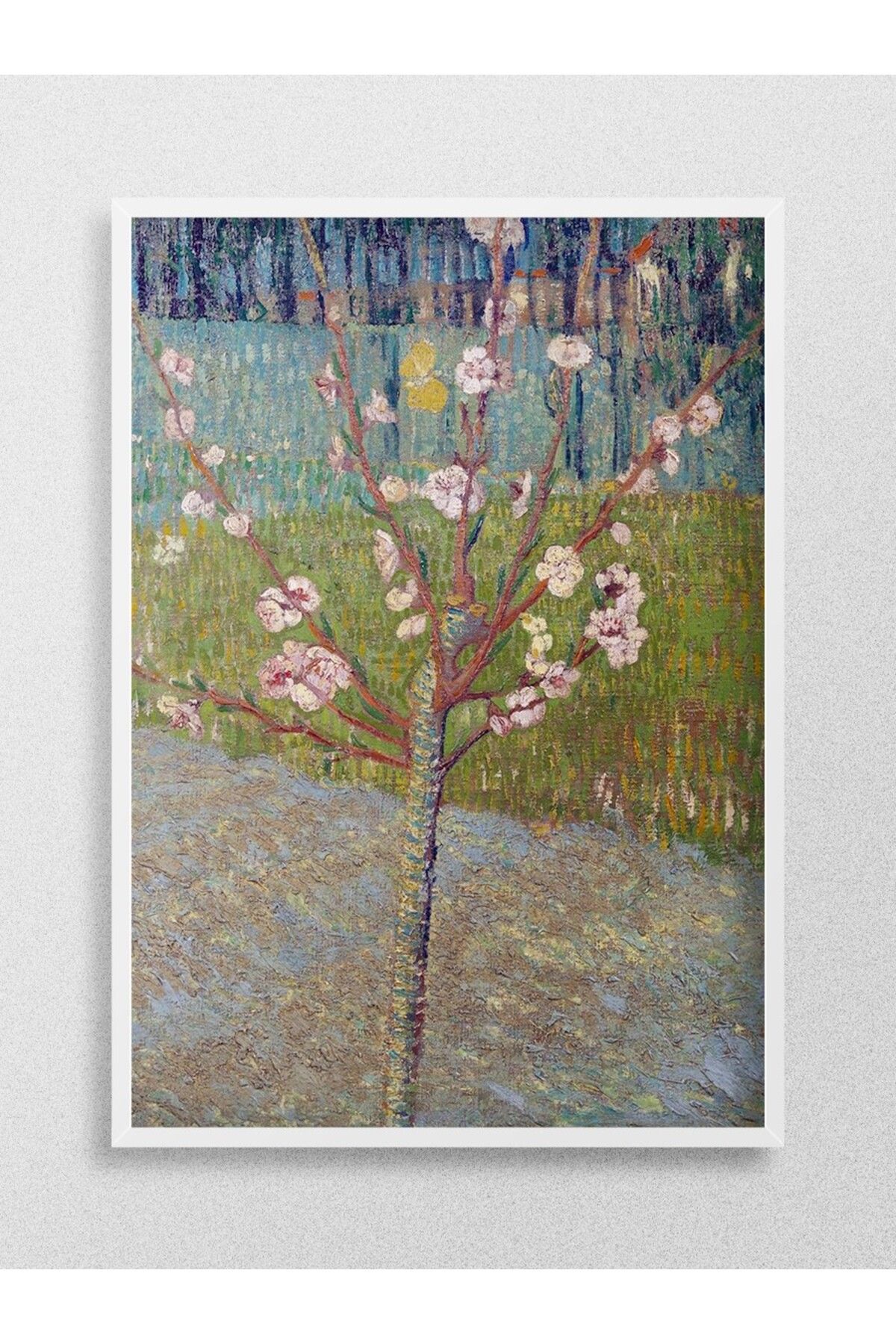 kubdekorVan Gogh Almond TreeTablo Sanatsal Ün...