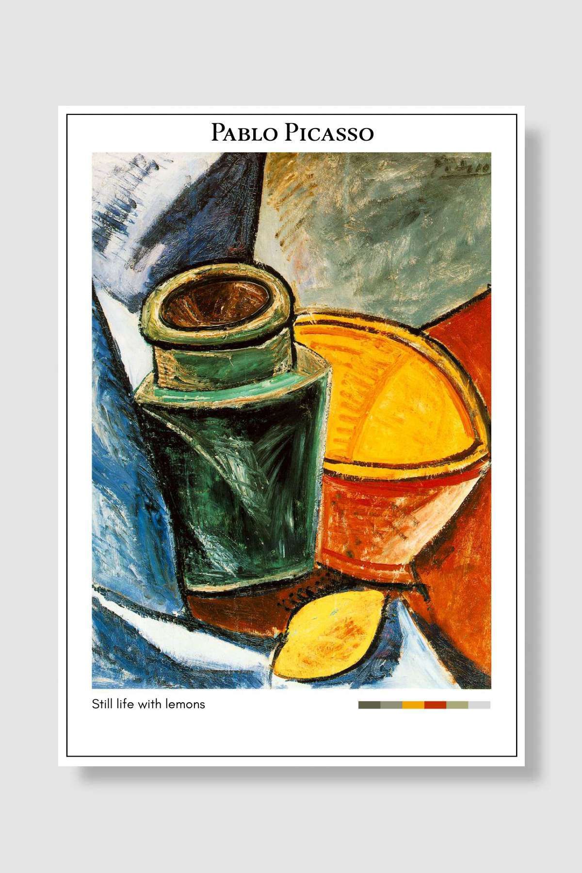 kubdekor Pablo Picasso Stilllife with lemons...