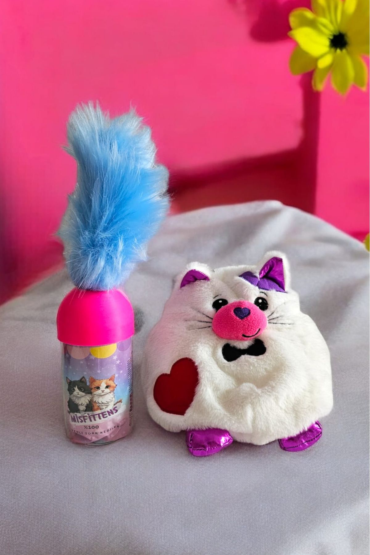 Misfittens Süpriz Paket Peluş Oyuncak Kedi