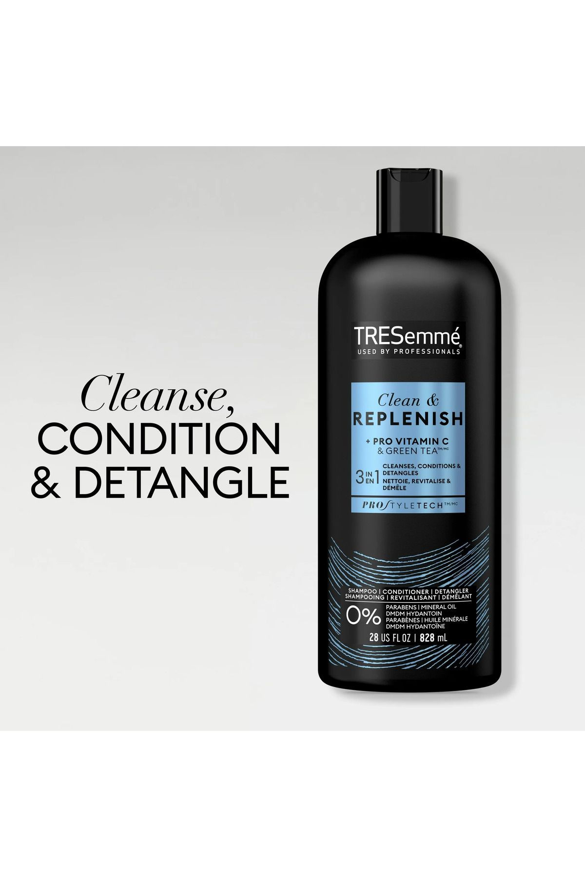 TresemmeCLEAN&REPLENISH+PROVITAMIN C&GREEN TE...