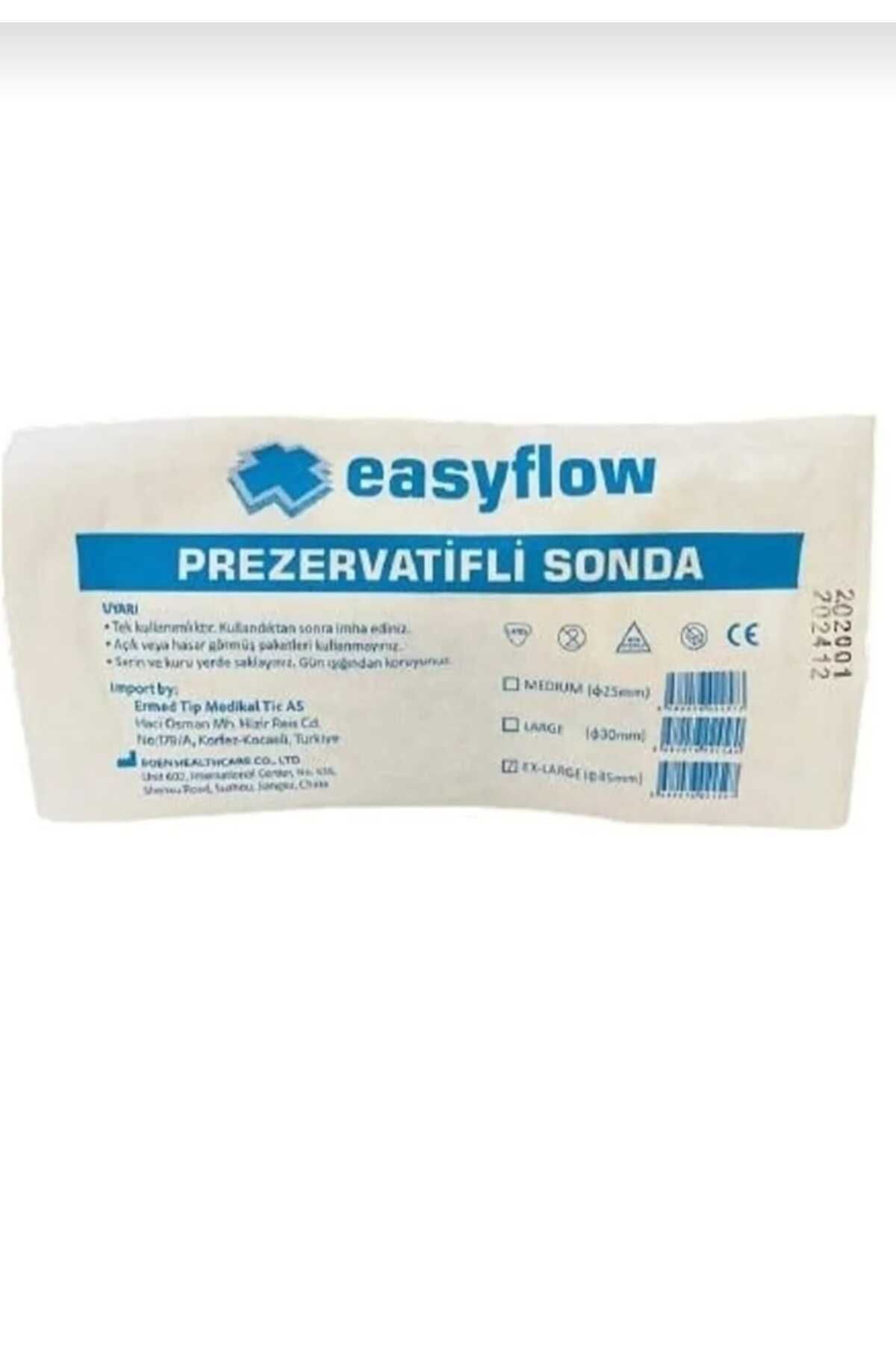 EasyflowYapışkan ŞeritliPrezervatif Sonda 35...