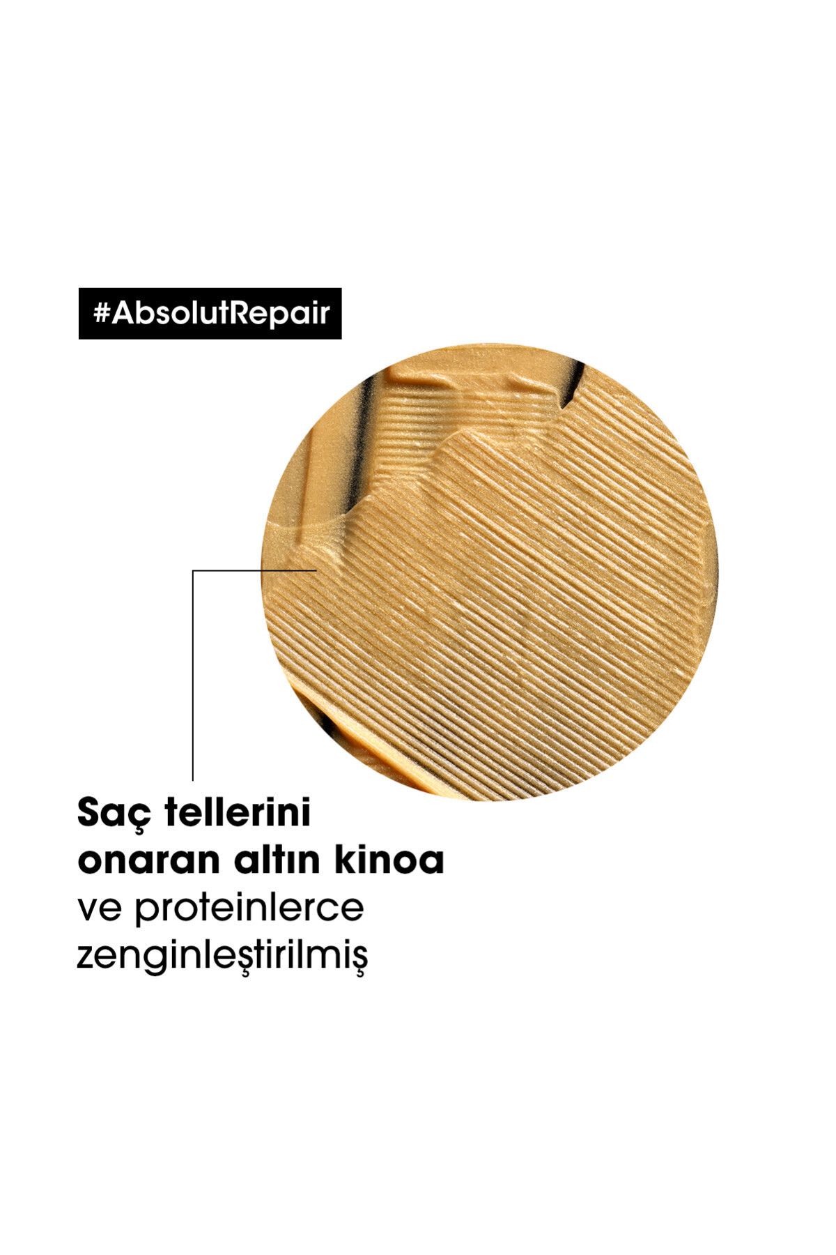 Serie Expert Absolut Repair Yıpranmış Saçlar Için Onarıcı Altın Maske 250ml