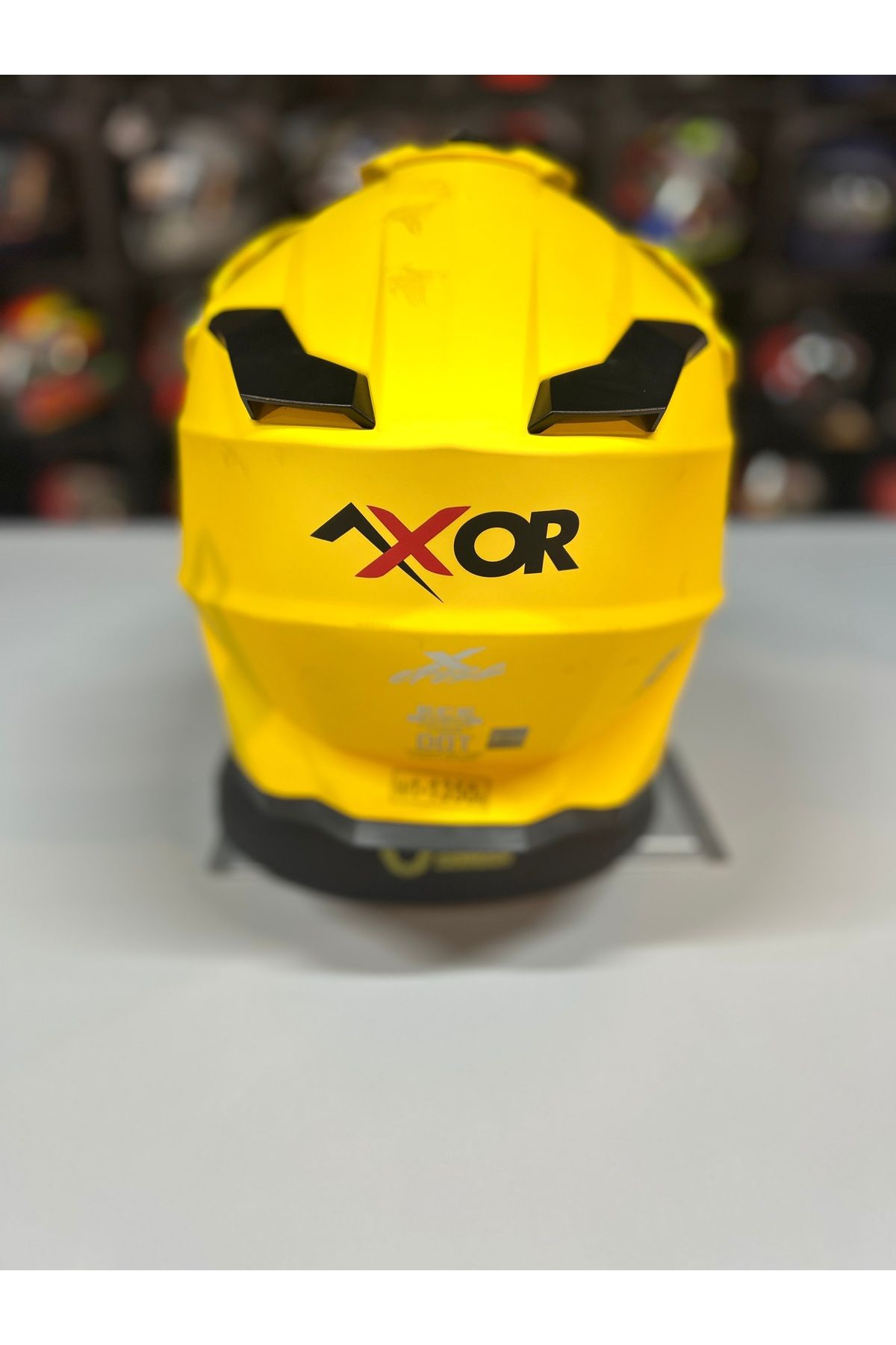 X- CROSS SC- DULL YELLOW  KROSS KASK H.R.P DIŞ KABUK