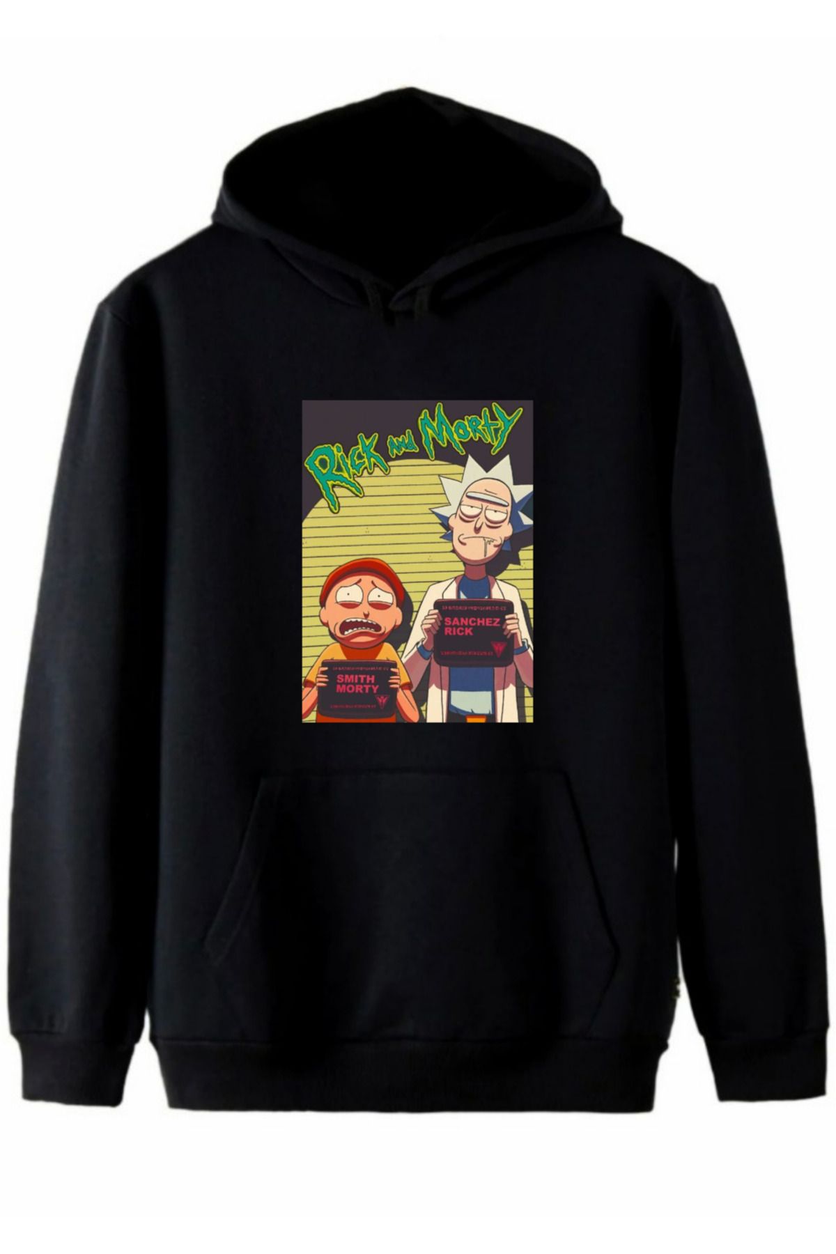 MAGORSVON LABAS RICK ANDMORTY UNISEX KAPÜŞONL...