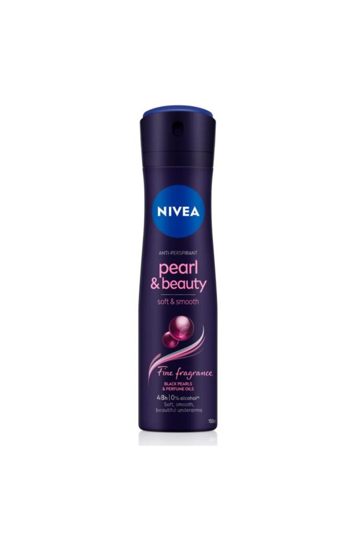 Kadın Sprey Deodorant Pearl&beauty Fine Fragrance,48 Saat Anti-perspirant Koruma 150ml X2 Adet