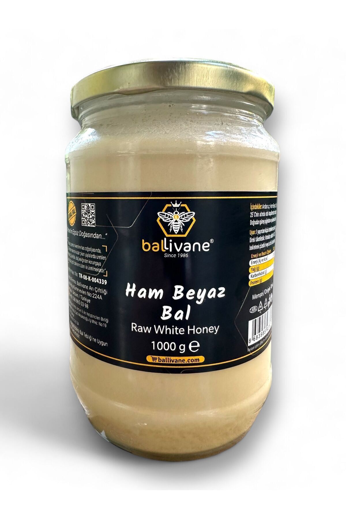 Ballivane Artvin-ardanuç HamBeyaz Bal 1kg [ye...