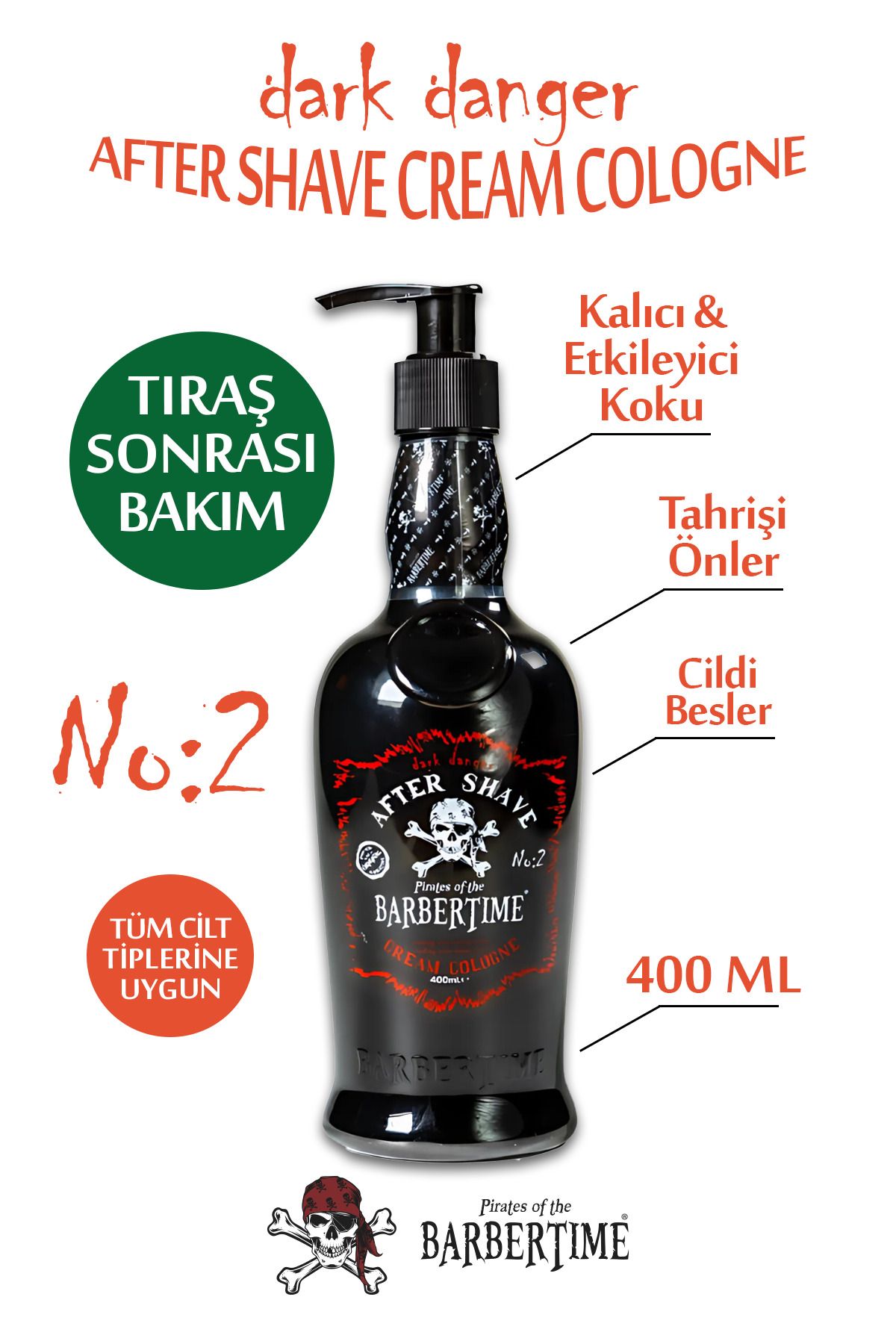 Barbertime Cream Cologne DarkDanger No:2 - Kr...