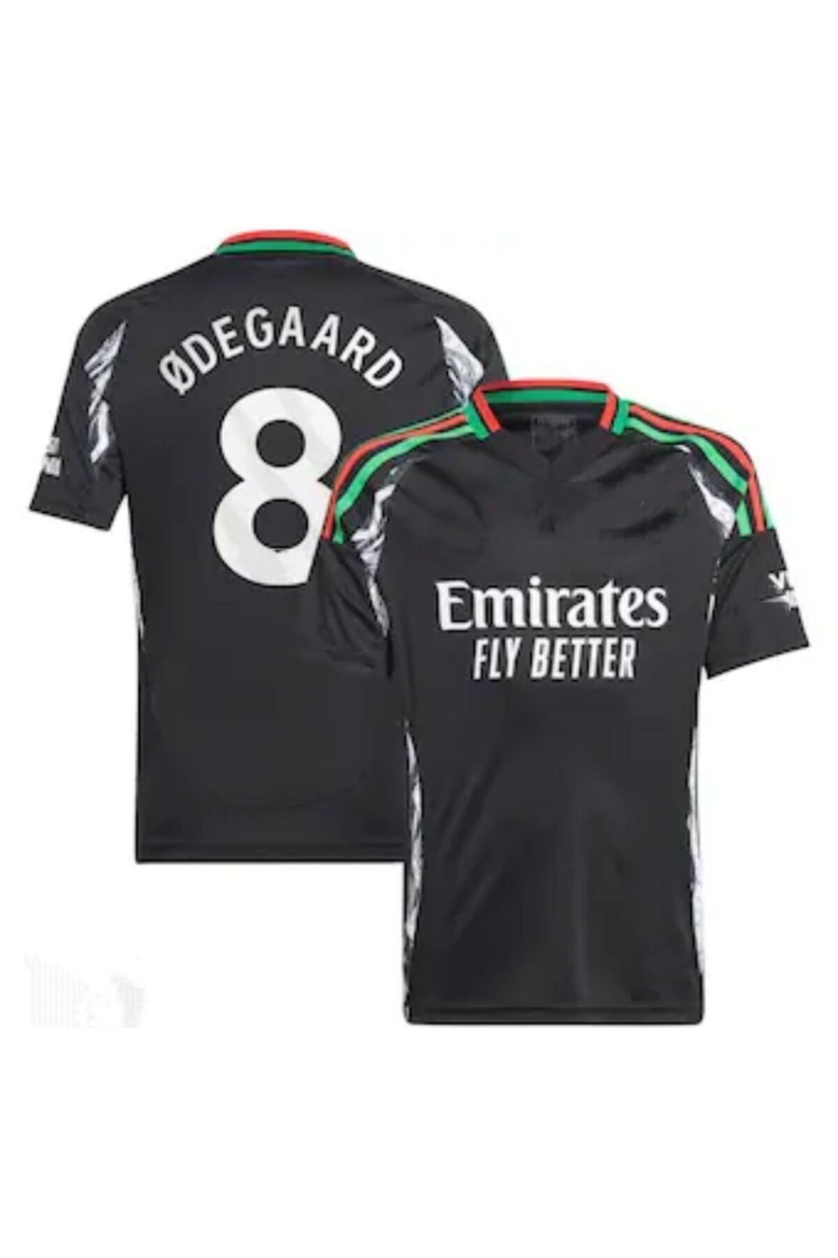 2024/25 Yeni Sezon Martin Ødegaard Deplasman Forması (BLACK)