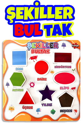 Şekiller Bultak 3D Eğitici Zeka Geliştirici Oyuncak Image 0