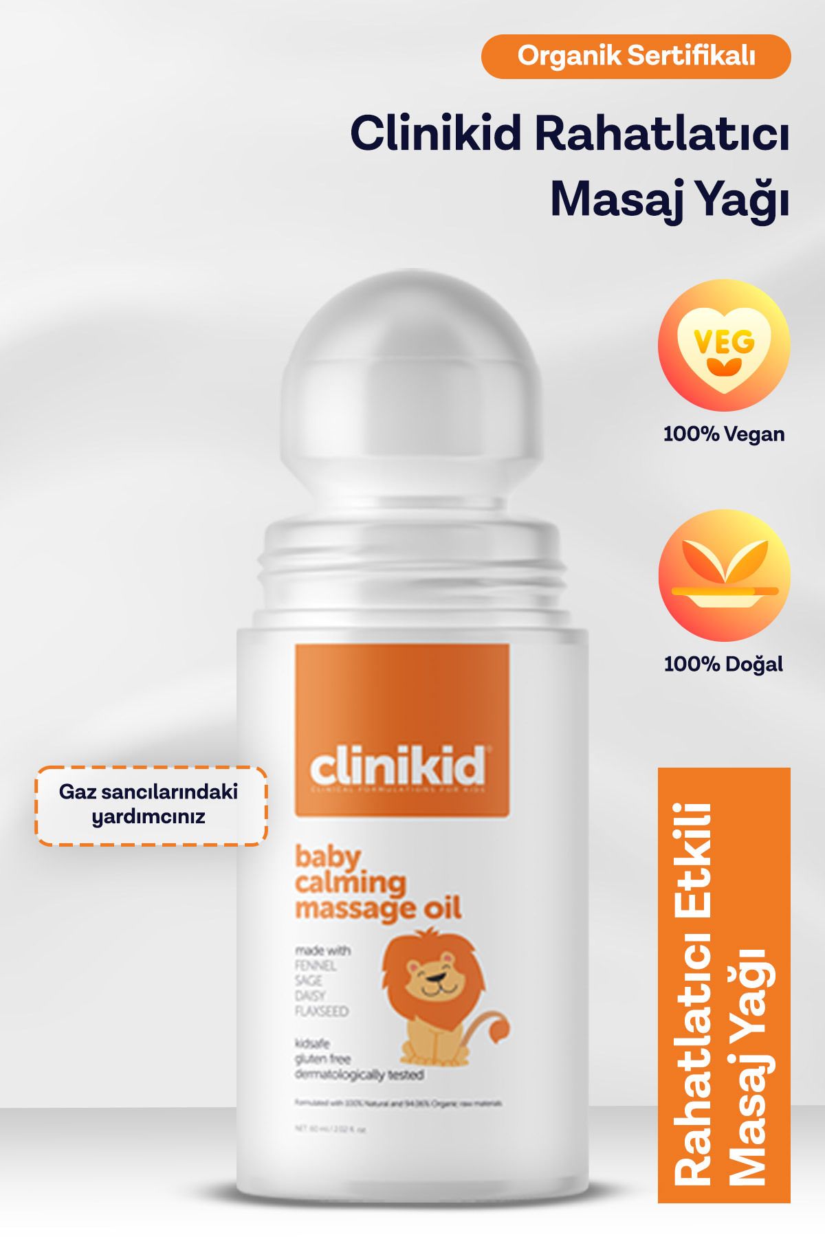 ClinikidRahatlatıcı MasajYağı 60 ml