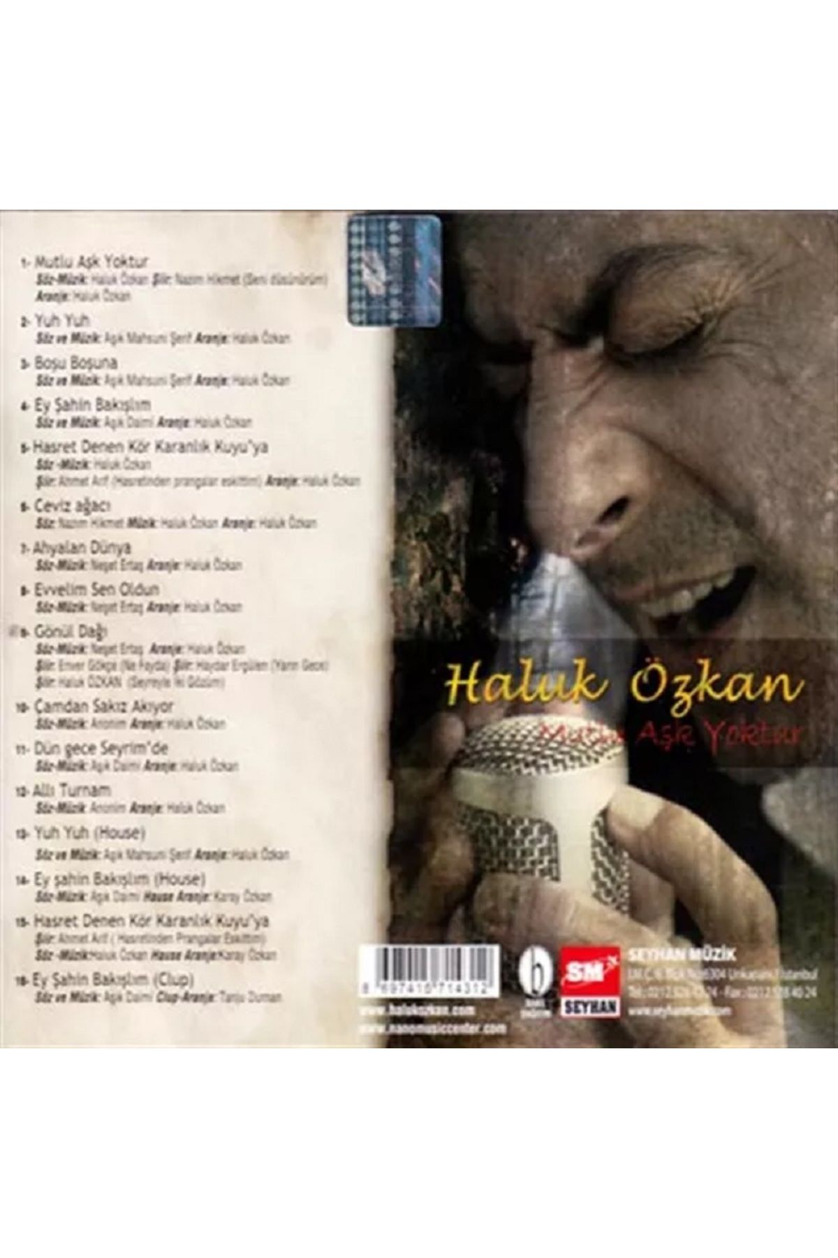 Haluk Özkan – Mutlu Aşk Yoktur (2011) CD