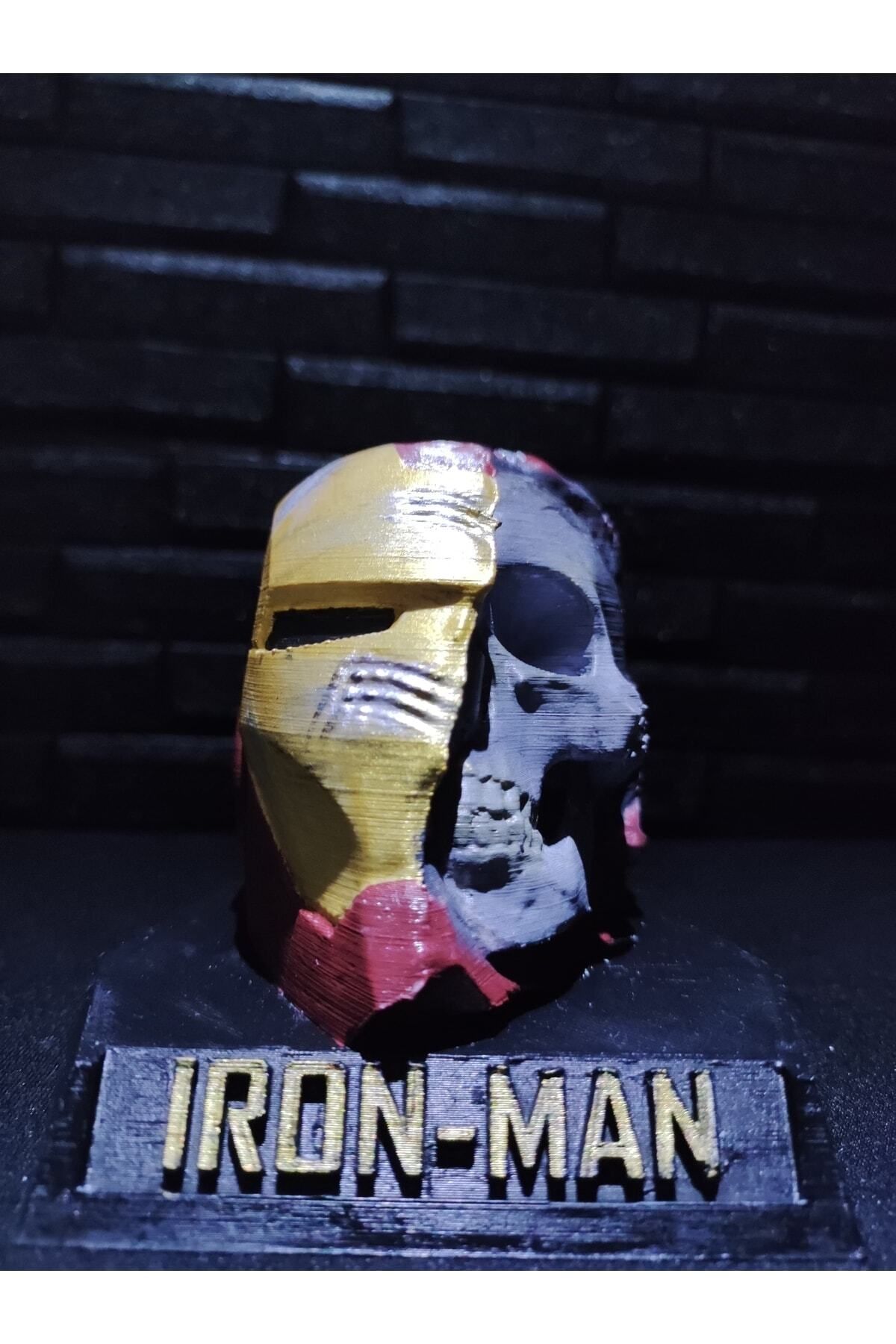 Ironman Kurukafa Büst/iron Man Kask Maske Büst Figür