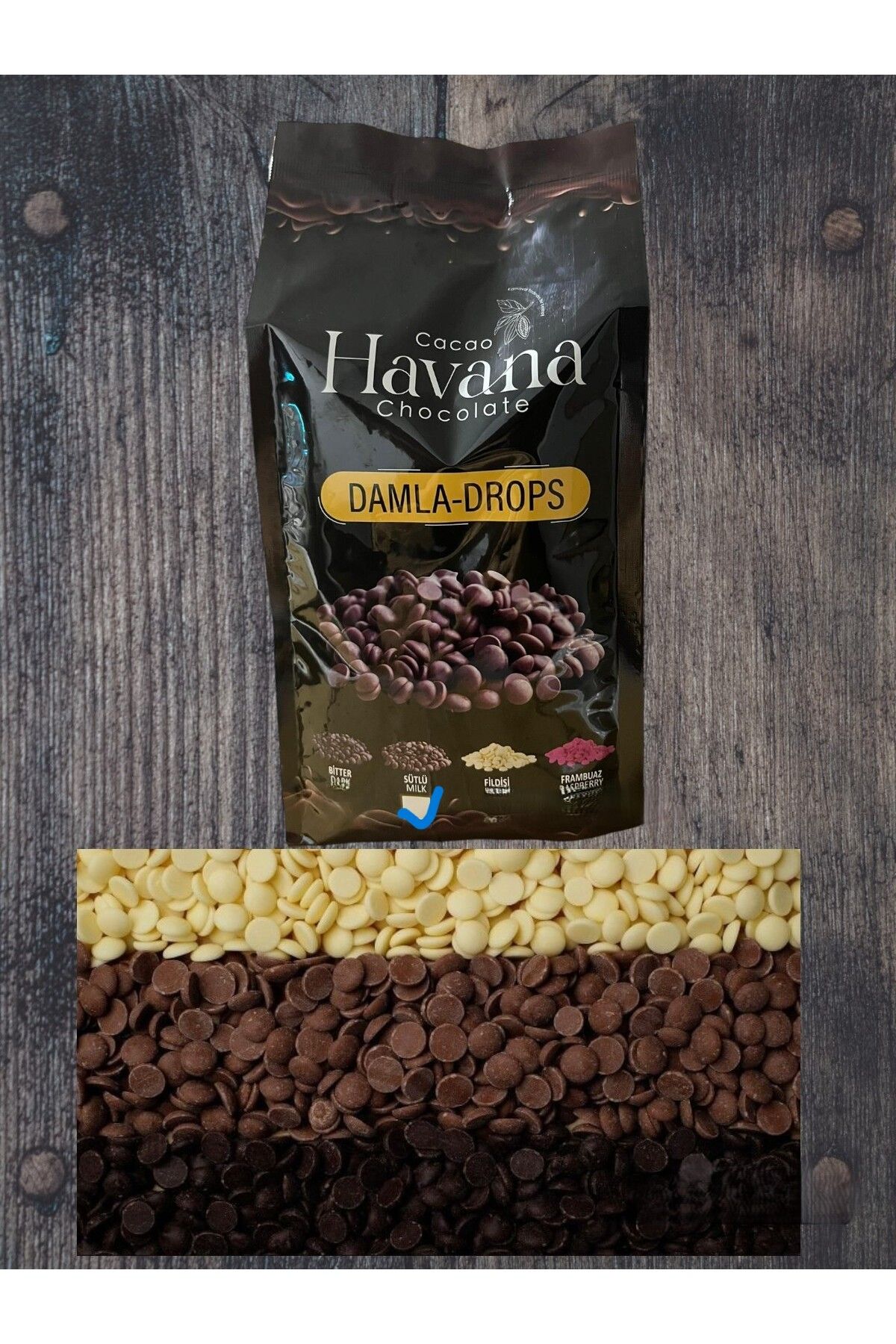 Cacao havana DAMLA ÇİKOLATA(KOKOLİN) SÜTLÜ 10...