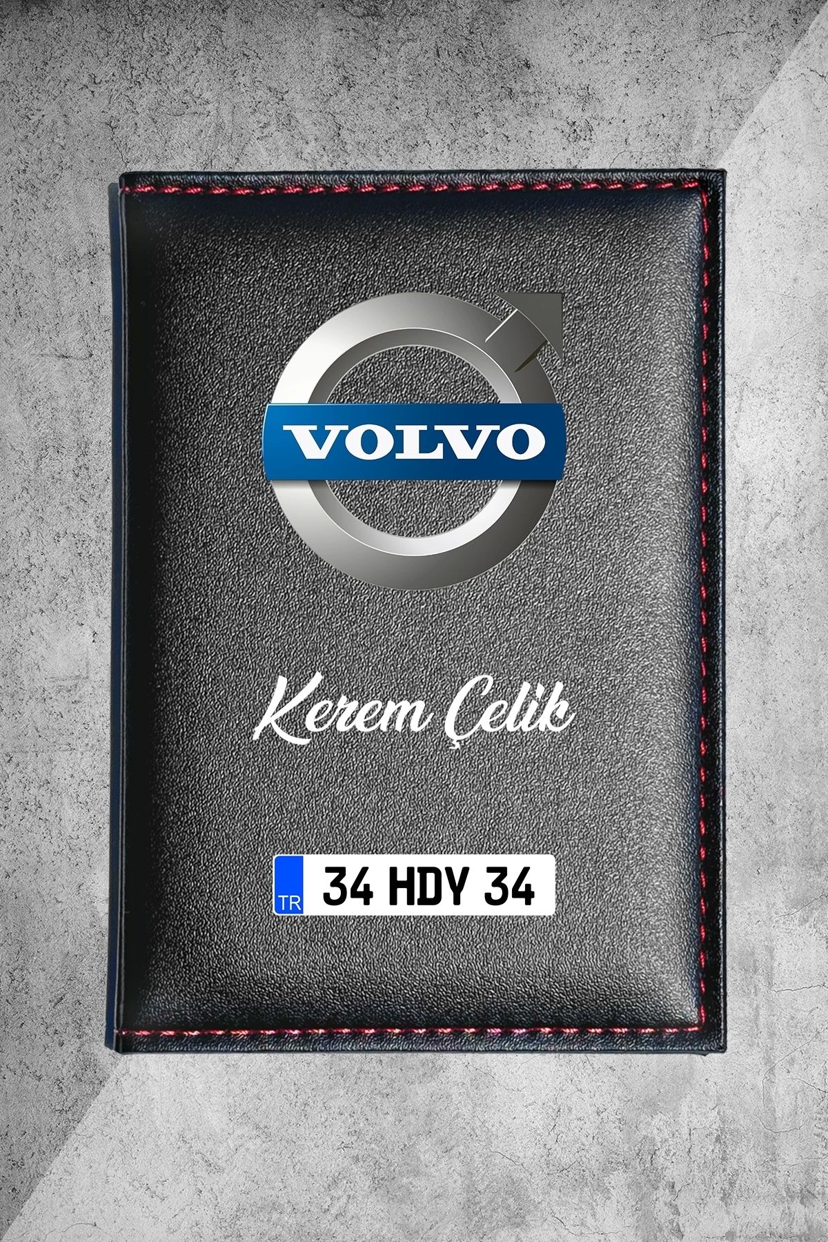 HEDİYEDİYEKişiye Özel VolvoLogolu Termo Deri...