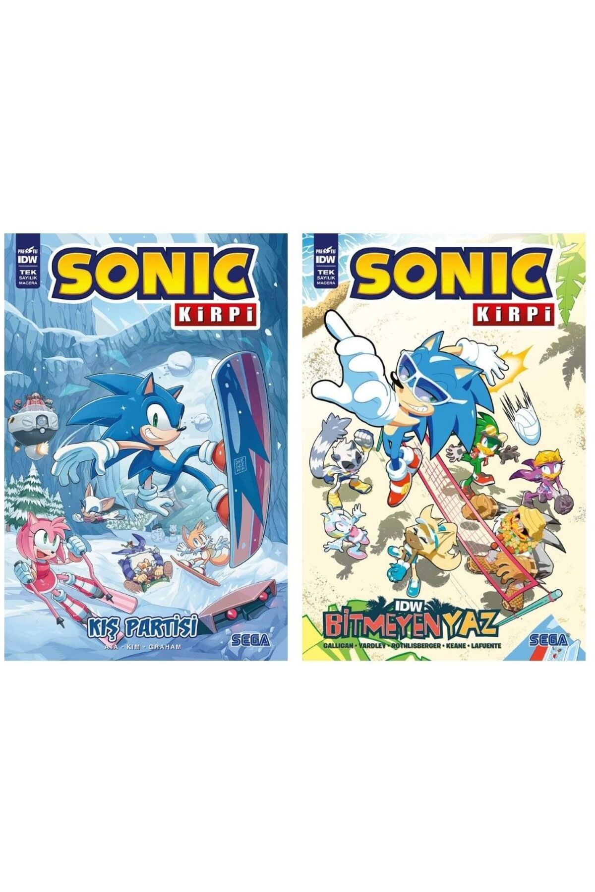 Presstij KitapKirpi Sonic 2Sayı Set / Kış Par...