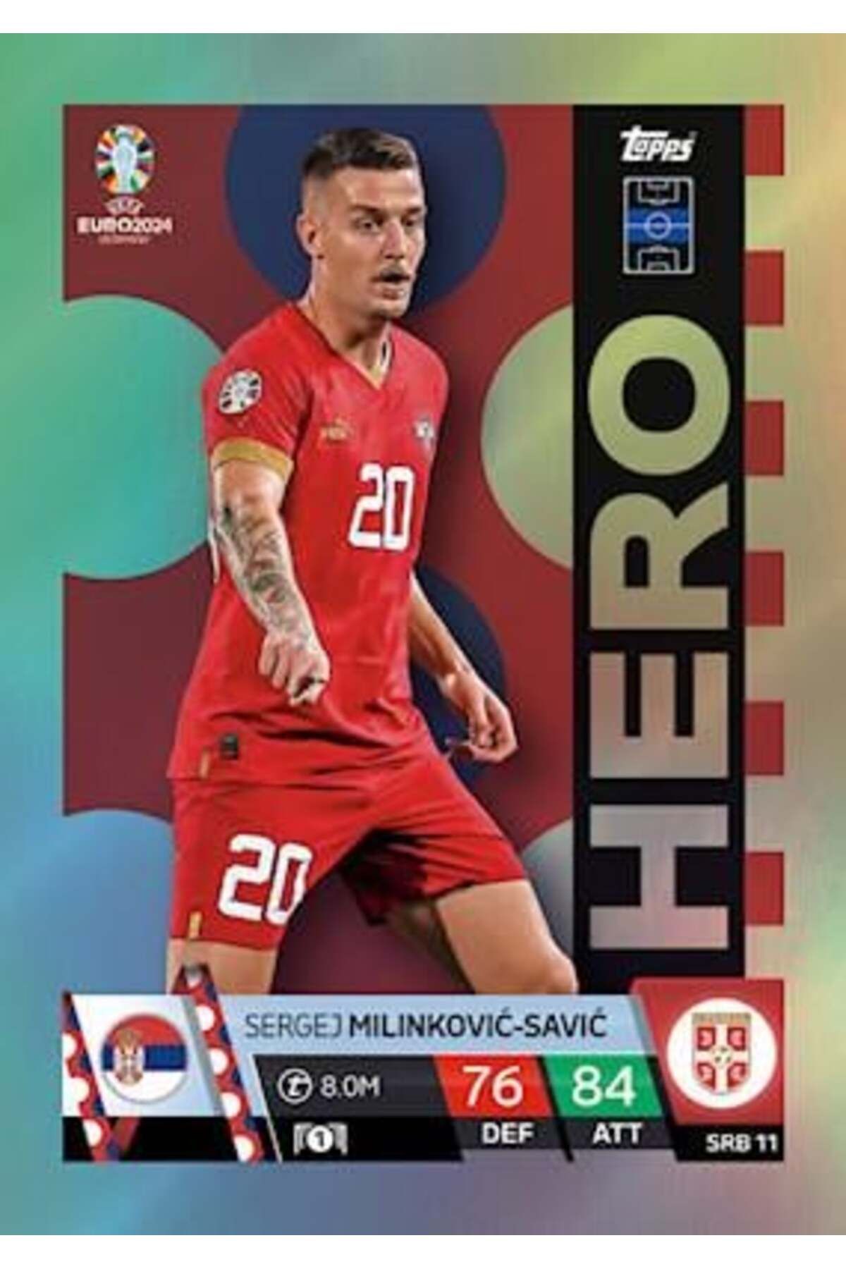 ToppsMatch Attax Euro 2024Futbol Kartları Sır...