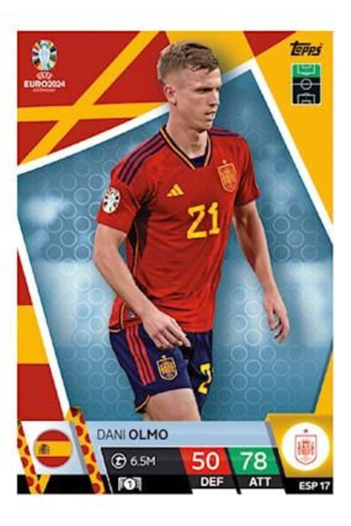 ToppsMatch Attax Euro 2024Futbol Kartları İsp...