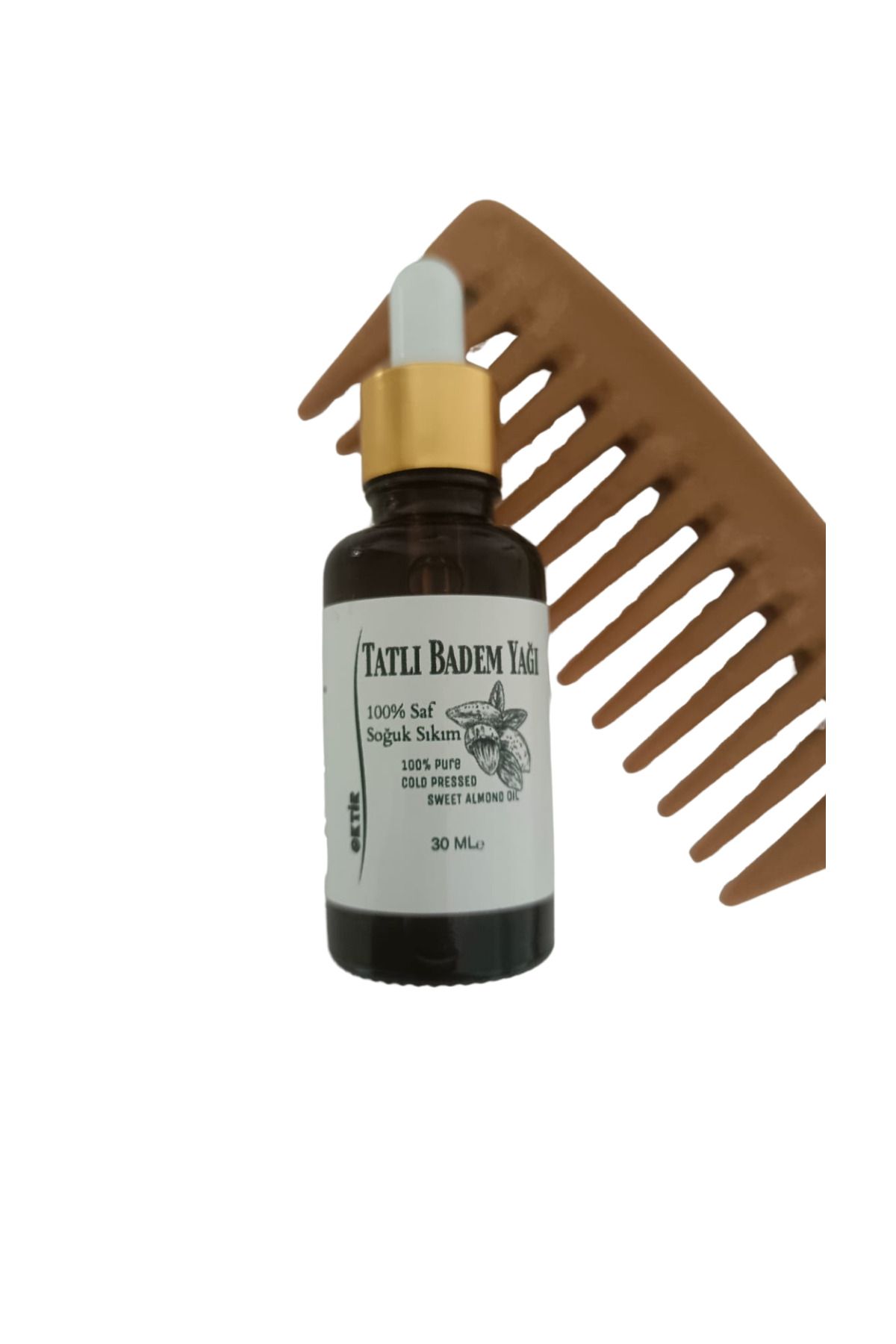 OKTİRTatlı Badem Yağı 30 ml100% Saf Ve Doğal