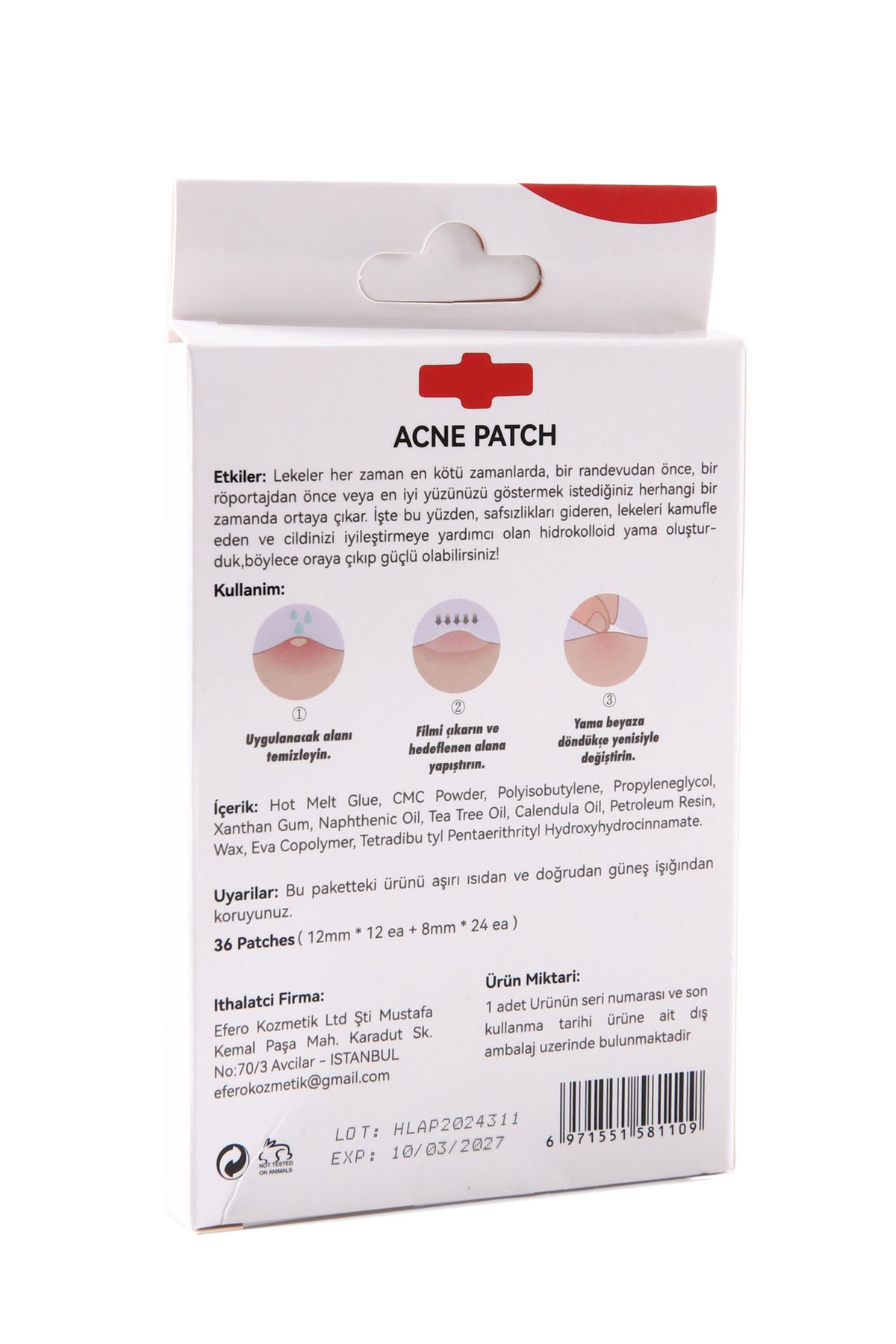 Akne Ve Sivilce Bandı Pimple Patch 36 Patch