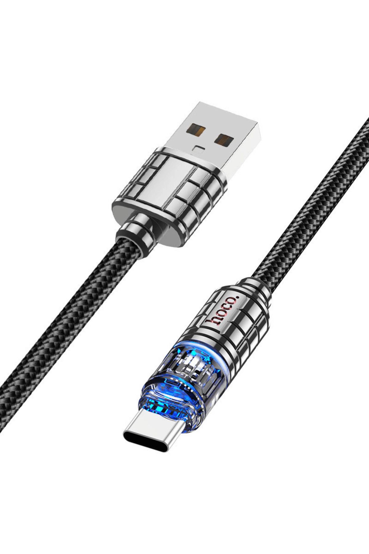 Hoco U122 1.2m Lantern Usb ToType-c Şarj Data...