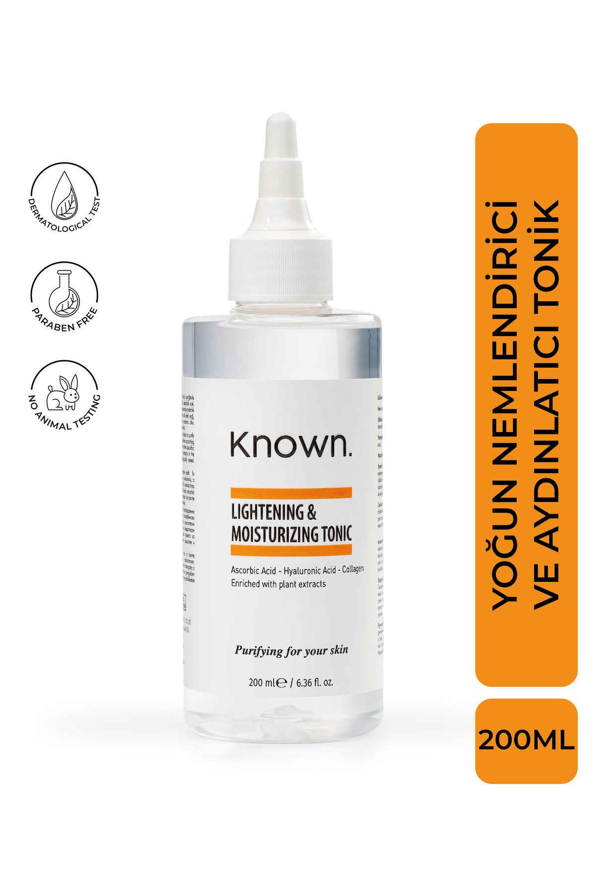 KNOWN.Yoğun NemlendiriciTonik 200 ml