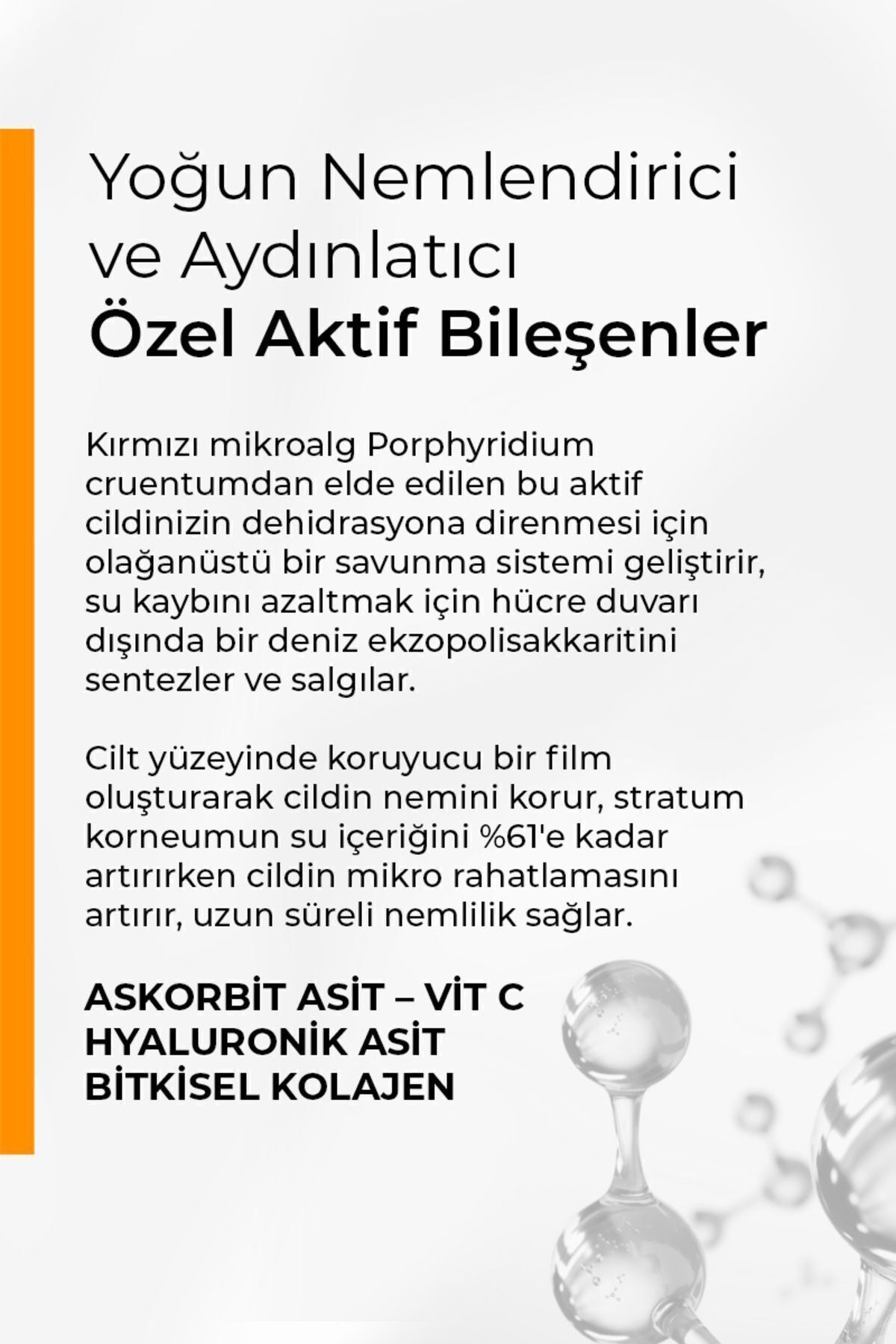 Yoğun Nemlendirici C Vitamini Serum 30 ml