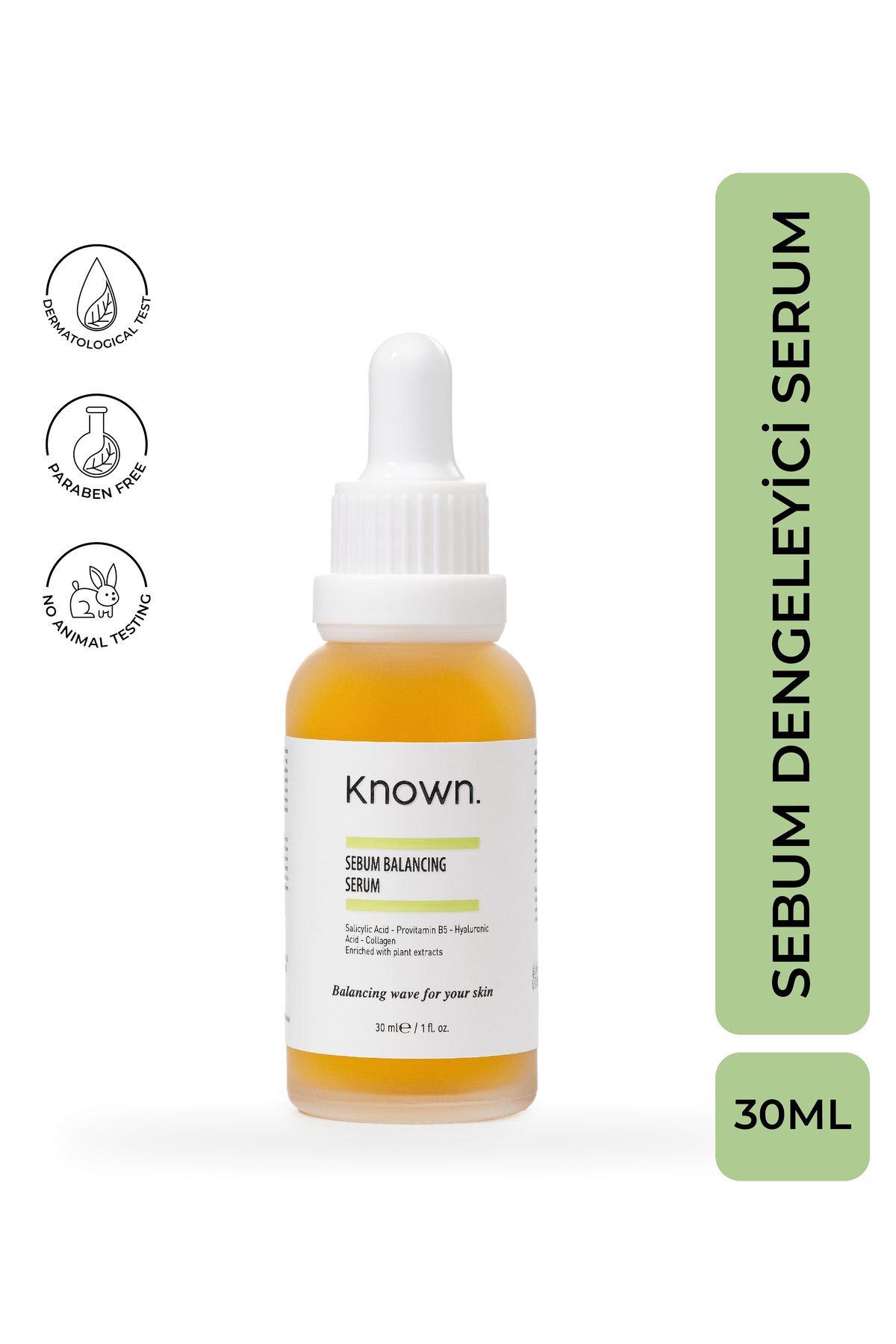 KNOWN.Sebum DengeleyiciSerum 30 ml