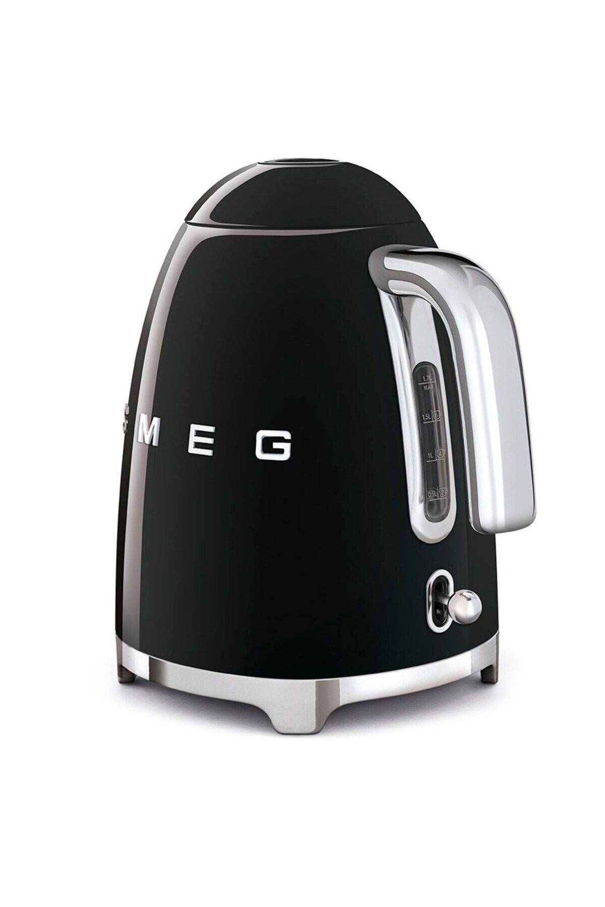 Kettle- Linea 50's Retro Style- Black Klf03rdeu