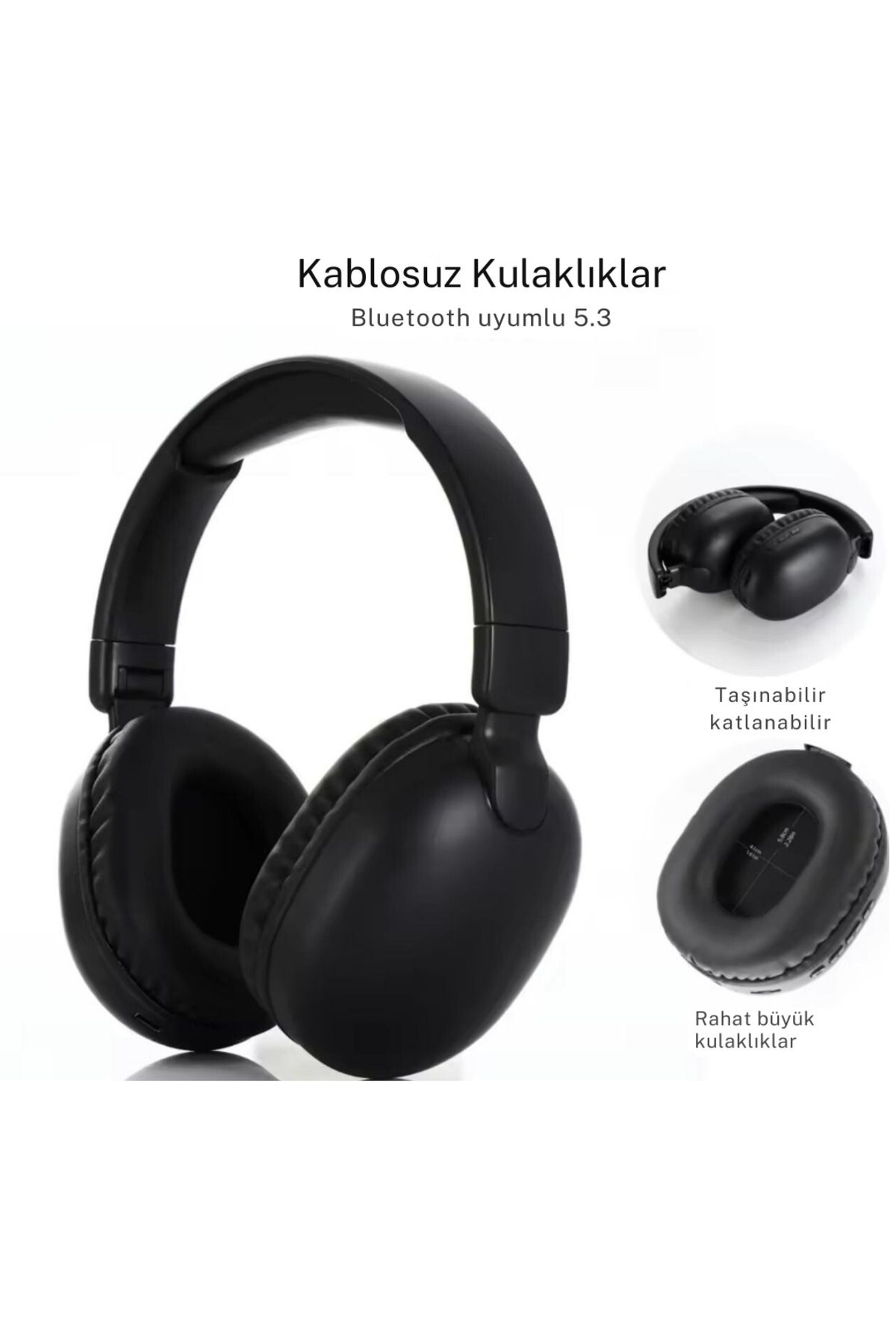 Kablosuz 5.3 Bluetooth Uyumlu Kablosuz Kulaklık İos Android Uyumlu