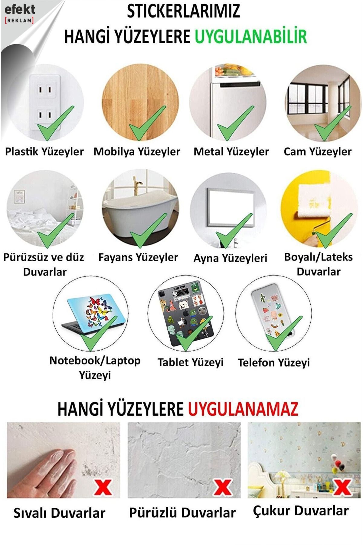 Yılbaşı Kar Taneleri Duvar Cam Pencere Sticker Seti 65 Adet