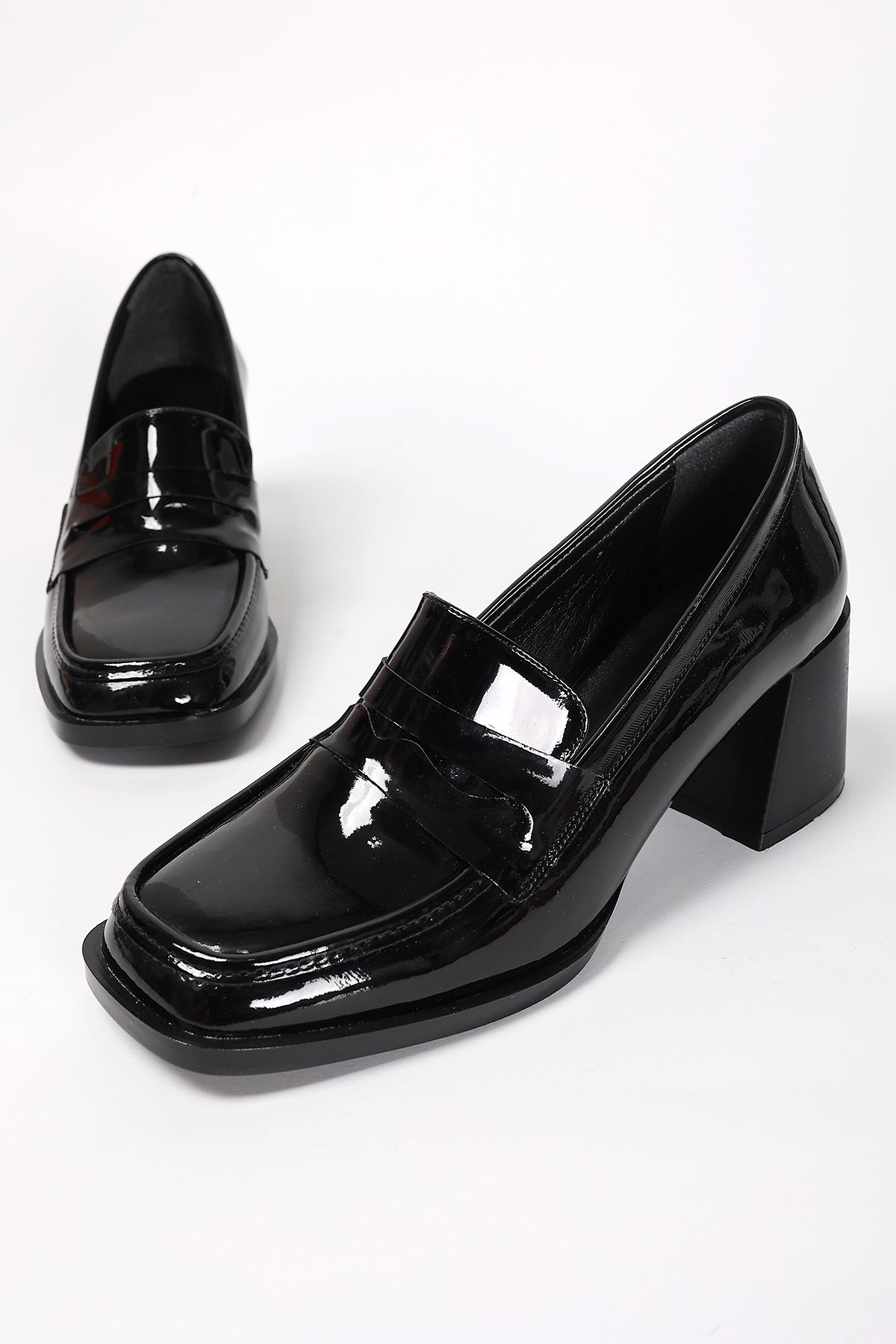 Kadın Topuklu Loafer A014-K301