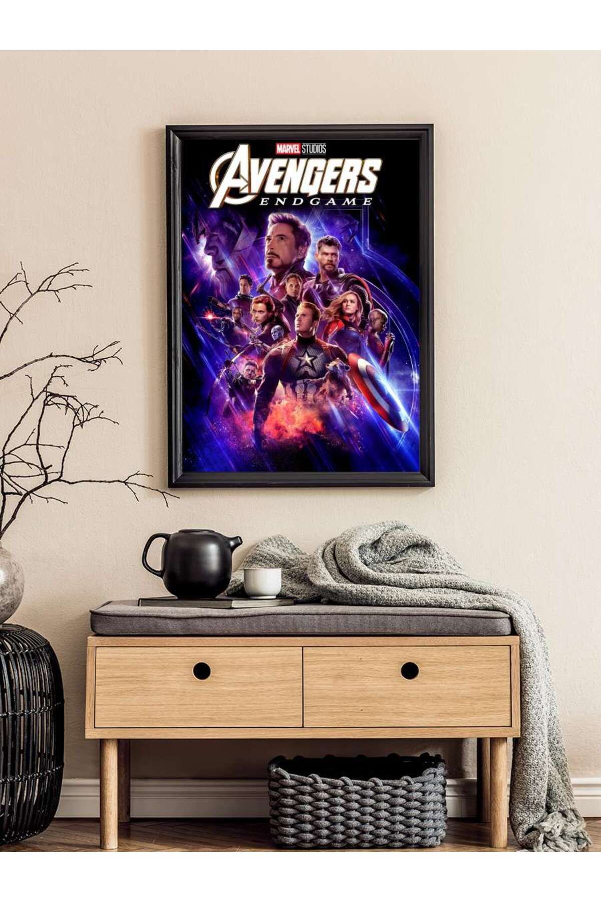 Avengers: Endgame Film Poster Çerçevesiz Yüksek Kalite Film Afiş Duvar Poster