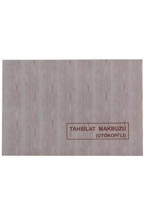 Tahsilat Makbuzu Otokopili 2 Nüsha 1 Adet Image 0