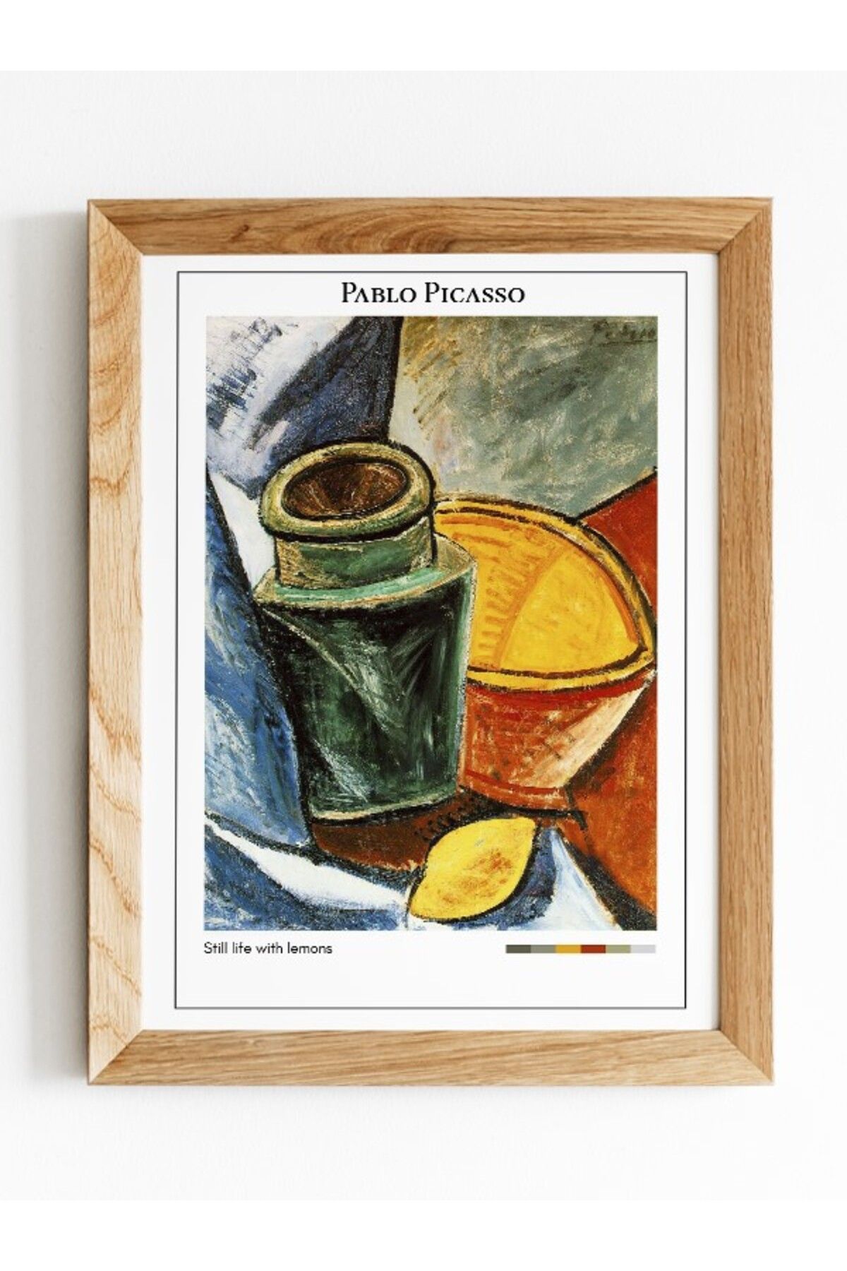 Pablo Picasso Still life with lemons Poster