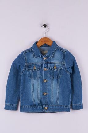 Mutlu Unisex Çocuk Kot Ceket Image 0