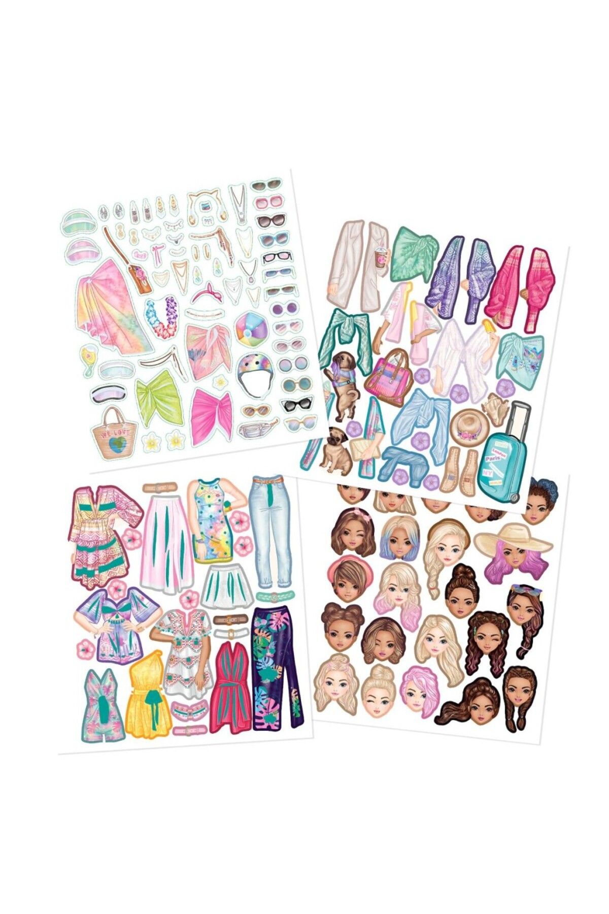 Dress Me- Beni Giydir Sticker Kitabı