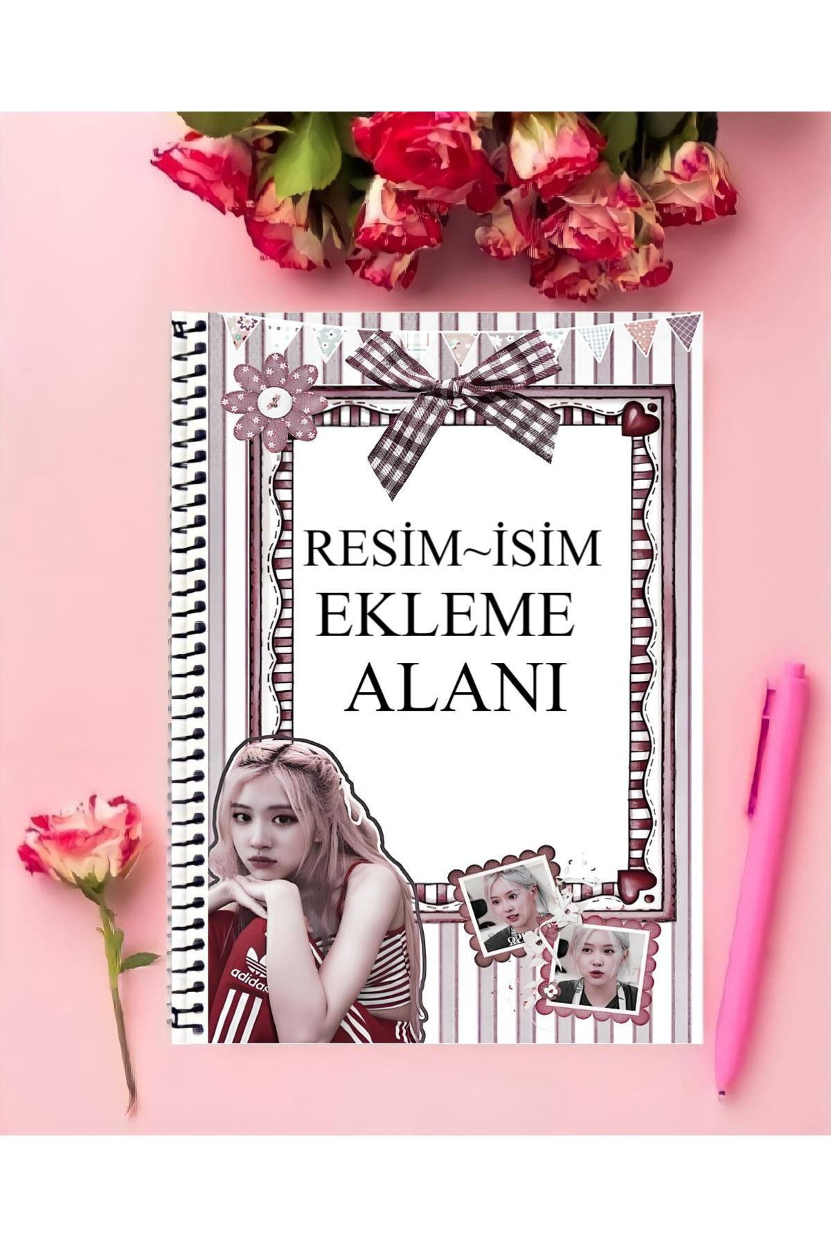 ROLLAS STORE rose blackpinkçerçevesi içerisin...