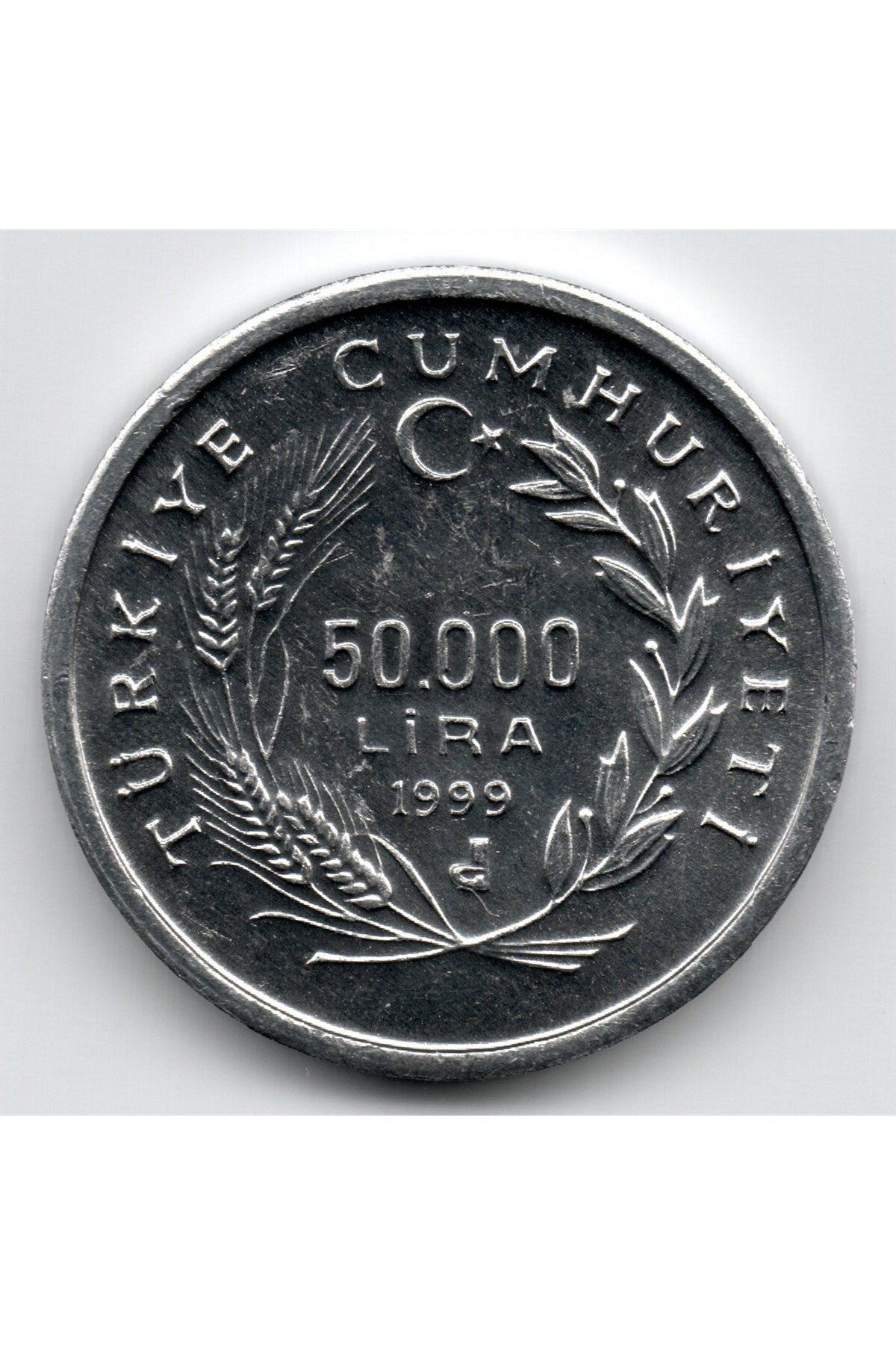 F.a.o. 50.000 Lira (1999) “şarapçılık” Çil Eski Madeni Para