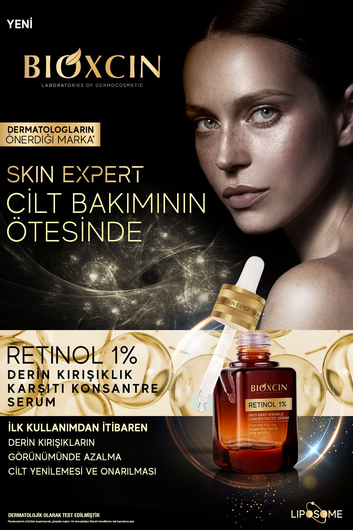 Retinol Serum %1 30 ml - Derin Kırışıklık Karşıtı Seramid Complex