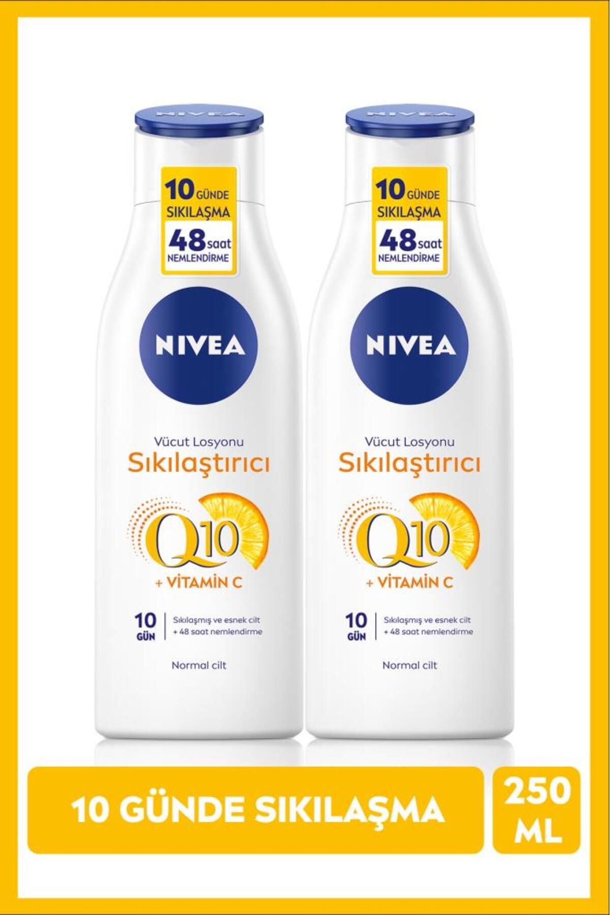 Q10 Sıkılaştırıcı Vücut Losyonu 250 ml X 2