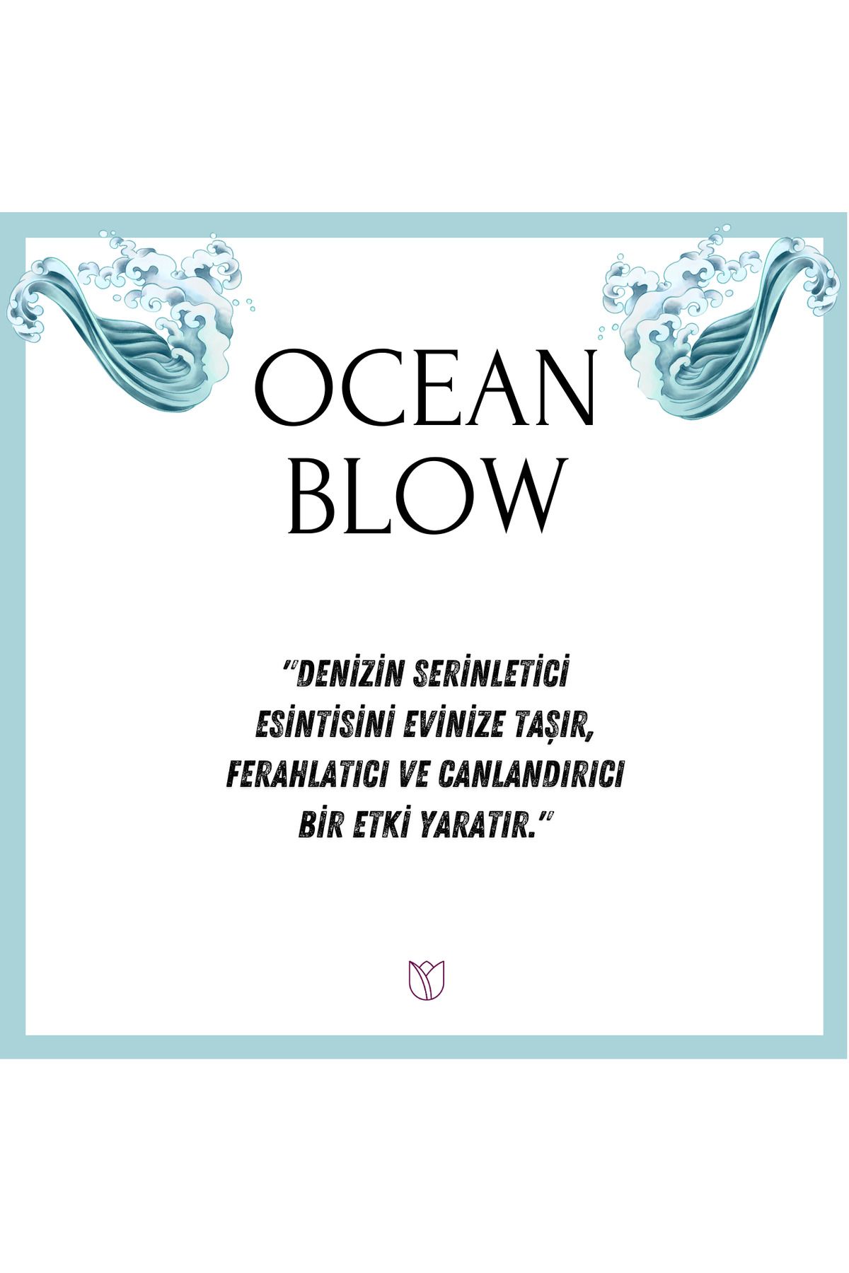 Okyanus Esintisi Çubuklu Oda Kokusu Bambu Ocean Blow Reed Diffuser 50ml