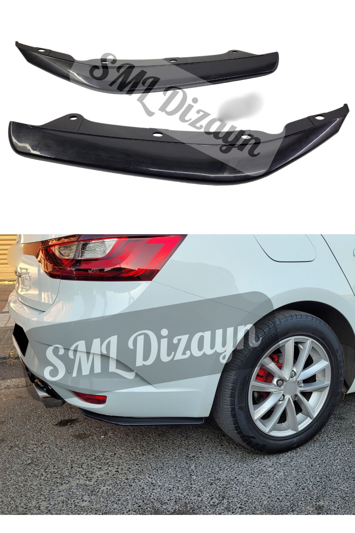 SML Dizayn Renault Megane 4Sedan Arka Flap Li...