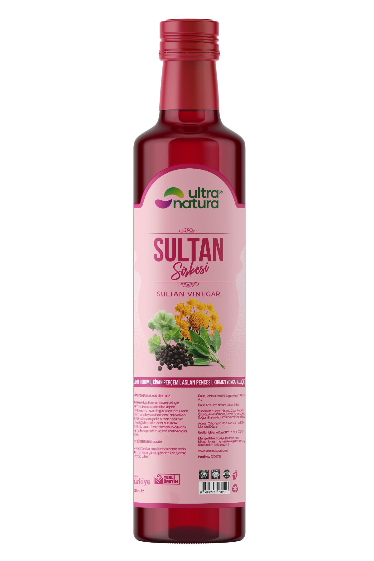 ultranaturaSultan Sirkesi -500ml