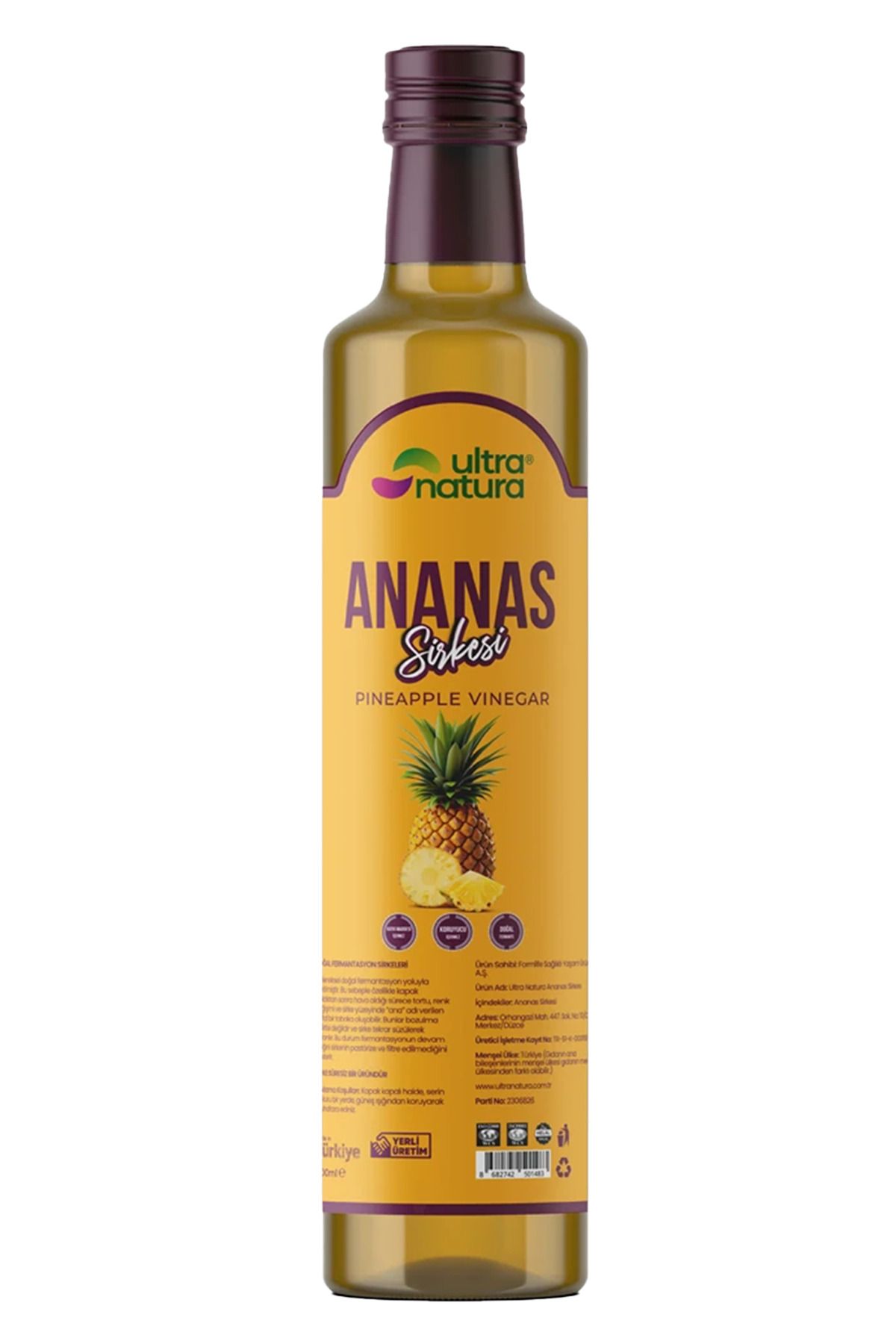 ultranaturaAnanas Sirkesi -500ml