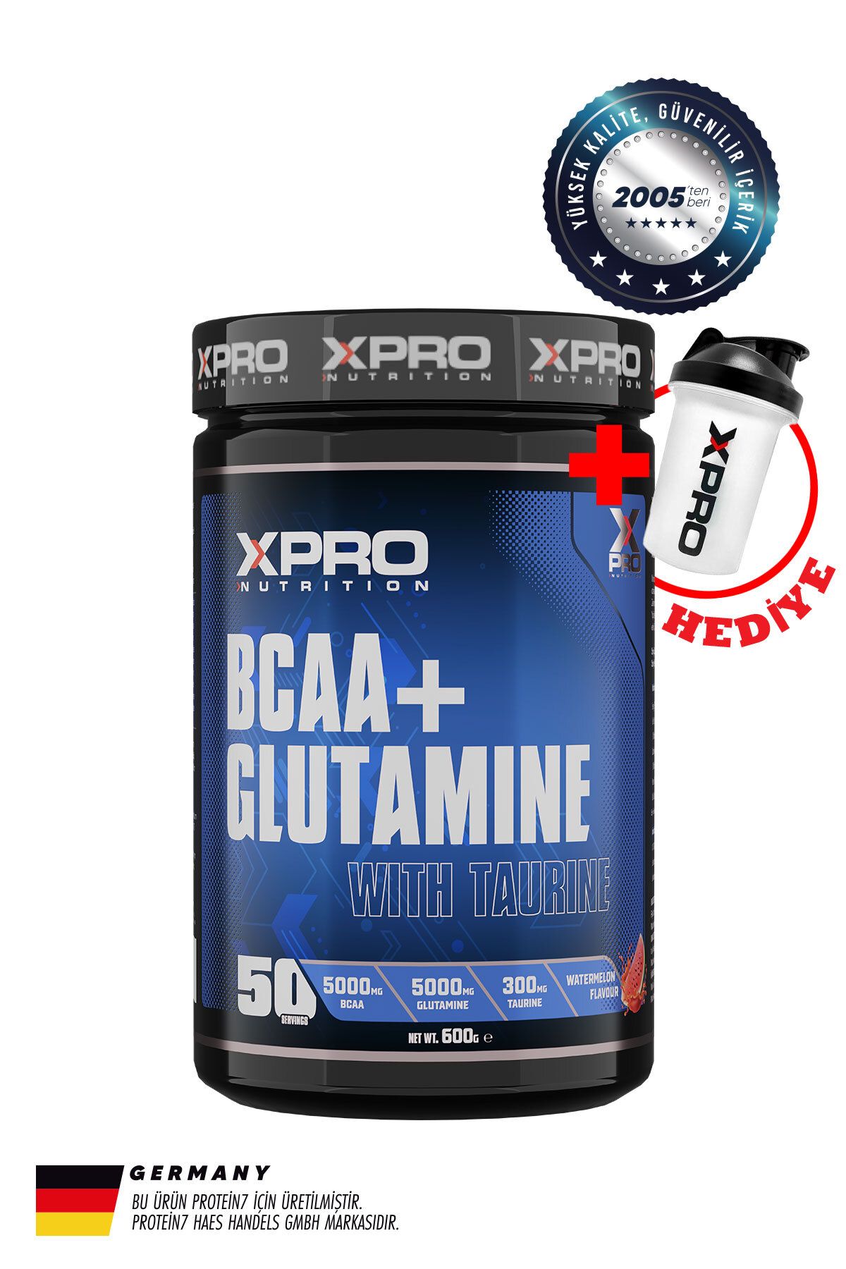 Bcaa + Glutamine 600gr - Karpuz Aromalı