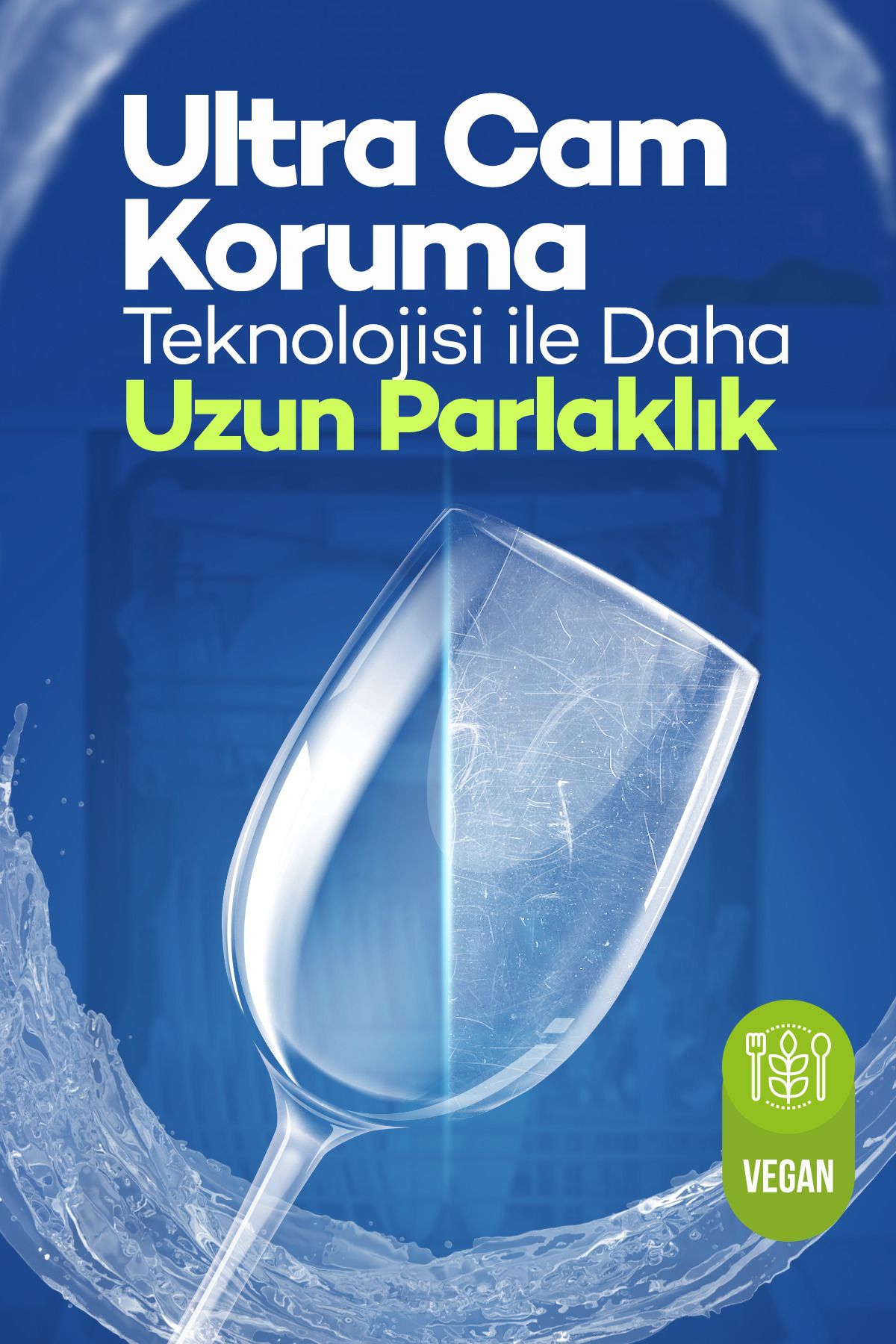 Bulaşık Makinesi Tableti Doğal & Vegan Bulaşık Makinesi Deterjanı Güçlü Temizlik - 33 Yıkama