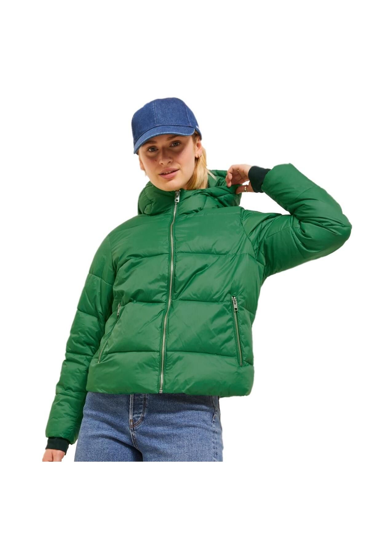 12238268 Jxbillie Puffer Jacket Otw Sn Yeşil