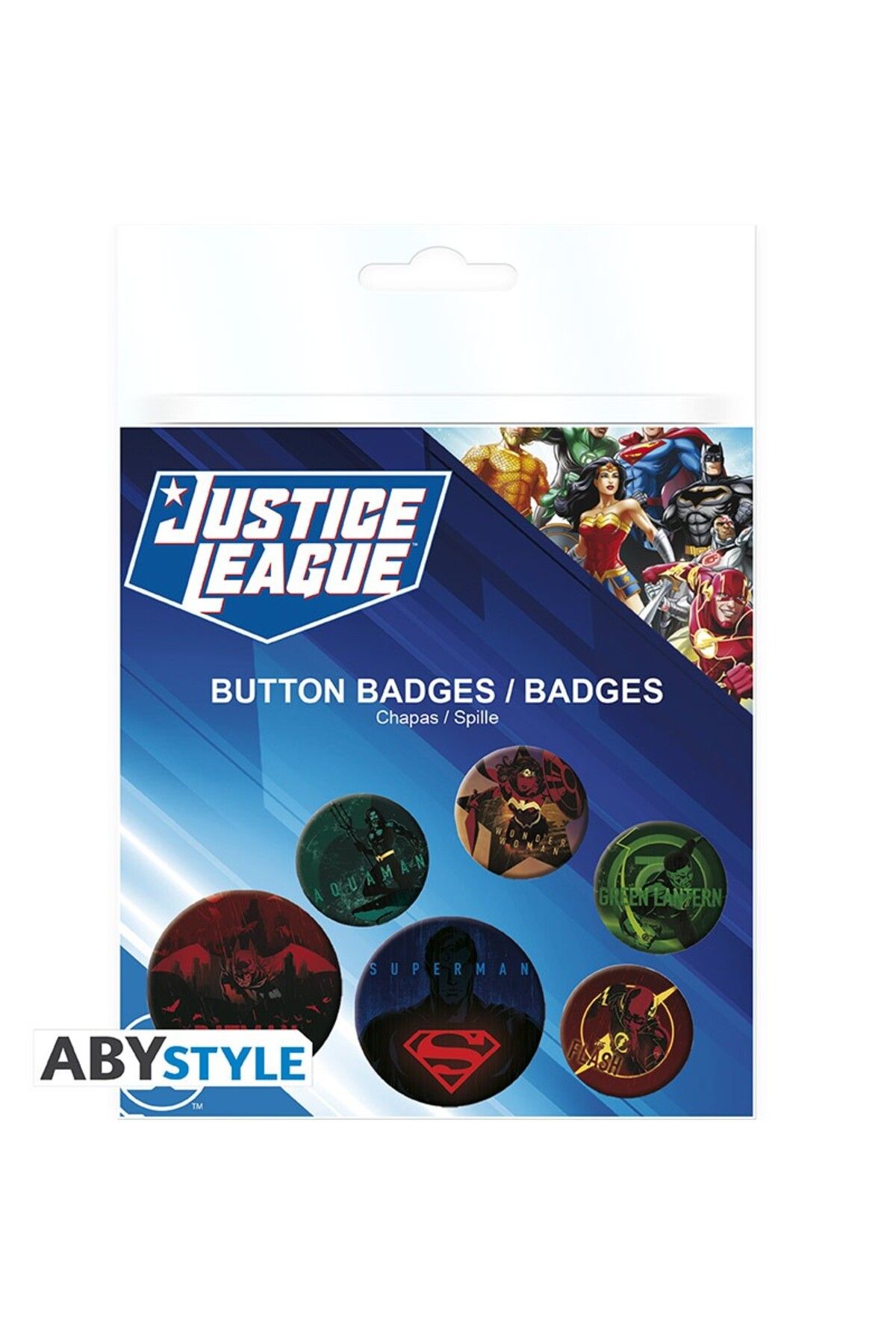 ABYstyle Dc Comıcs Badge PackJustice League (...