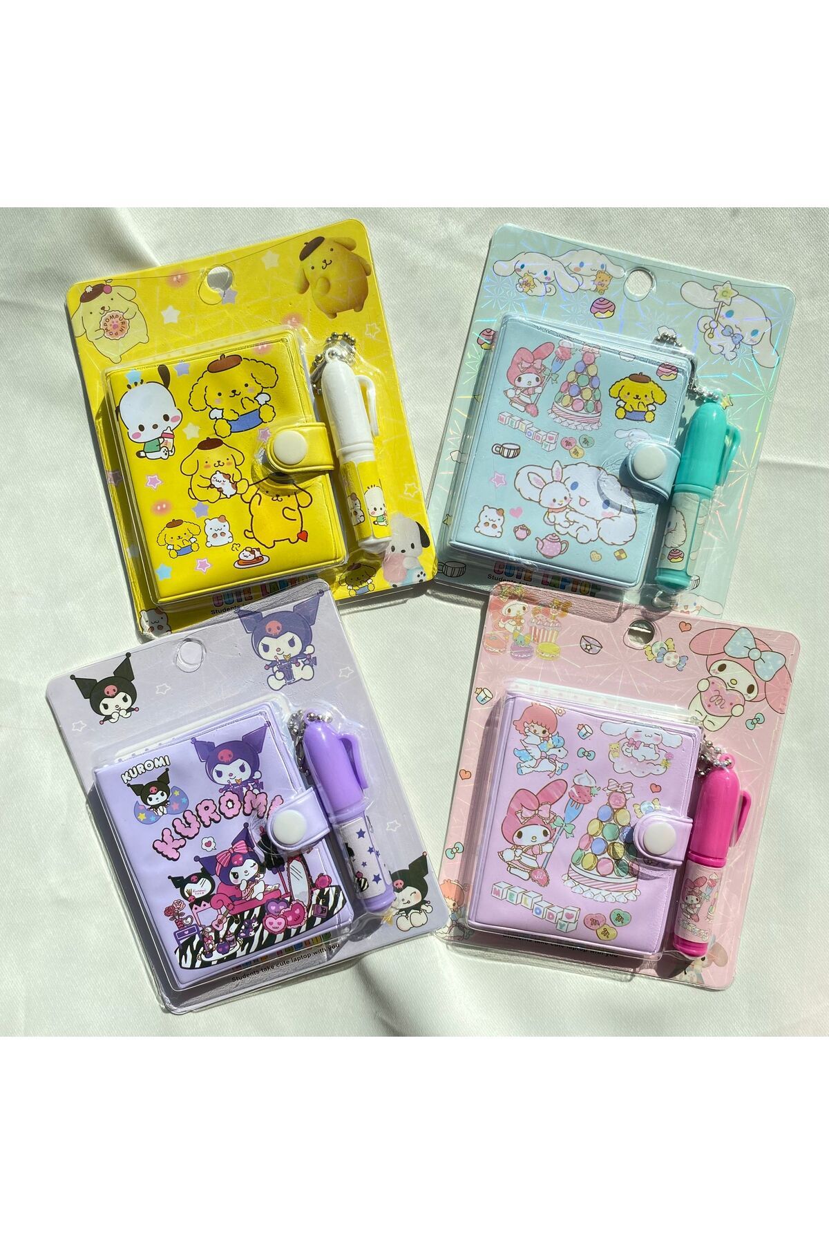 Cinnamoroll Mini Not Defteri ve Kalem Seti